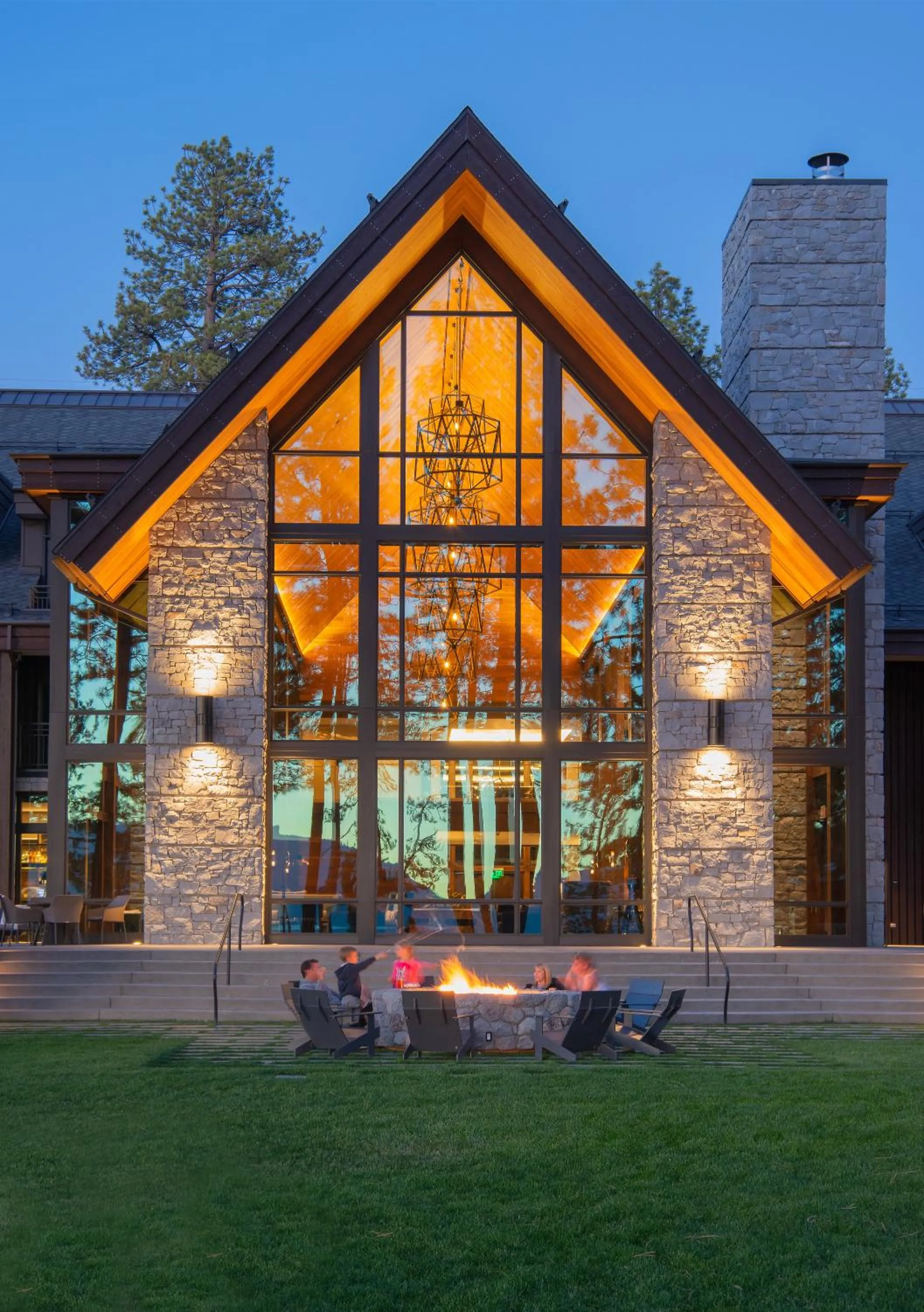 Property building in Edgewood Tahoe Resort