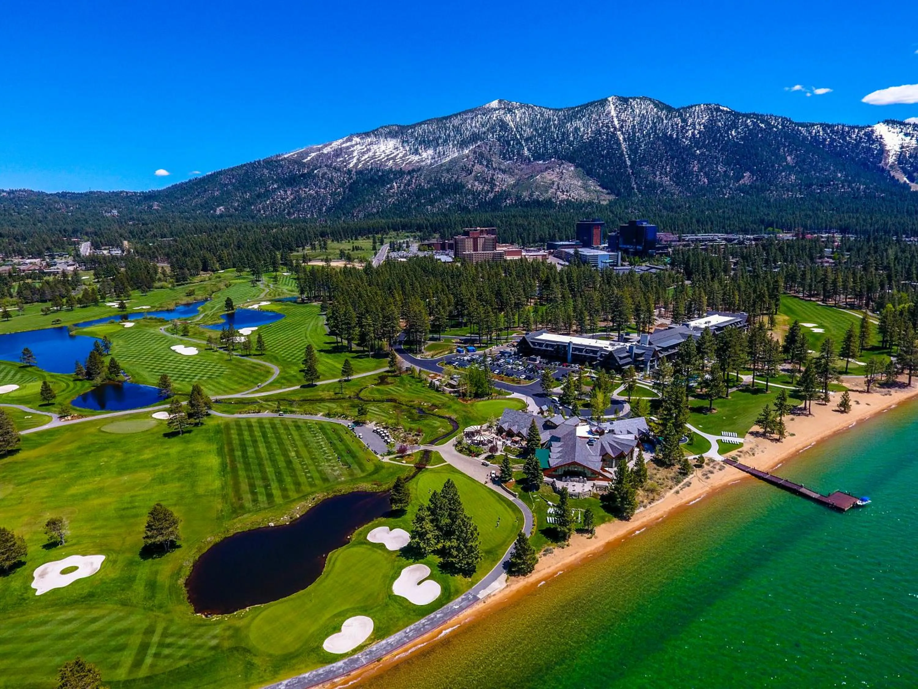 Bird's eye view in Edgewood Tahoe Resort