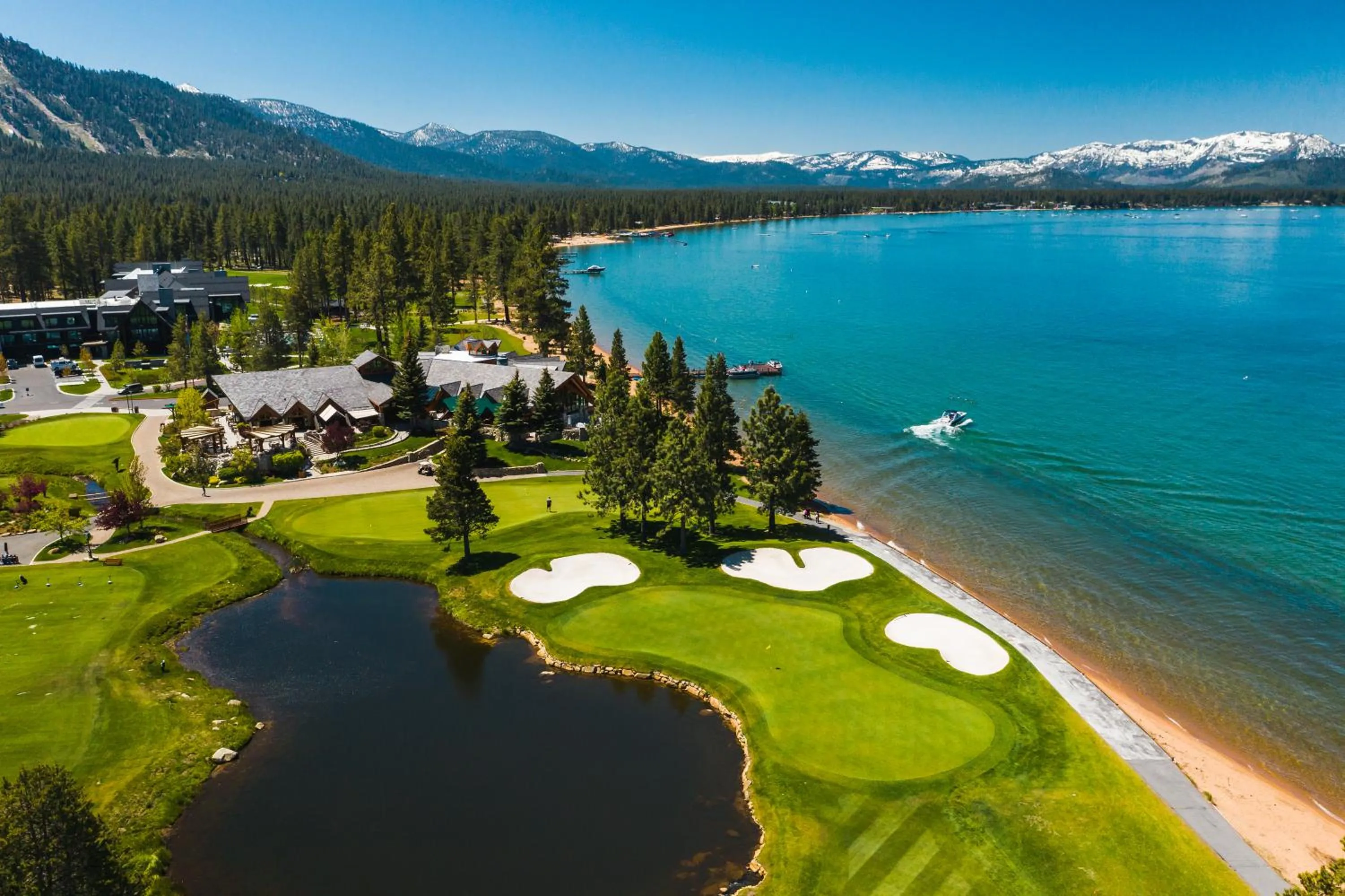 Property building in Edgewood Tahoe Resort