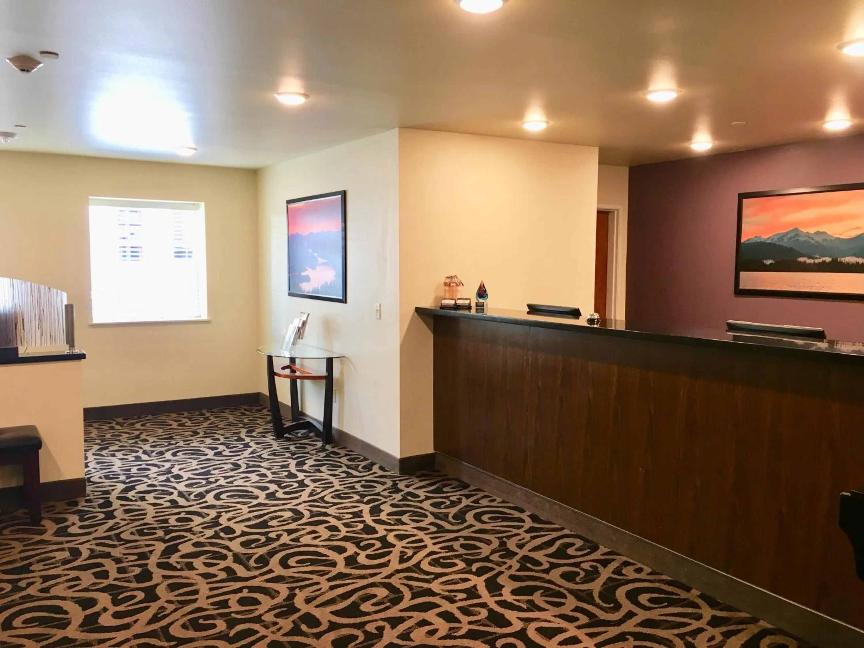 Lobby or reception in Aspen Suites Hotel Sitka