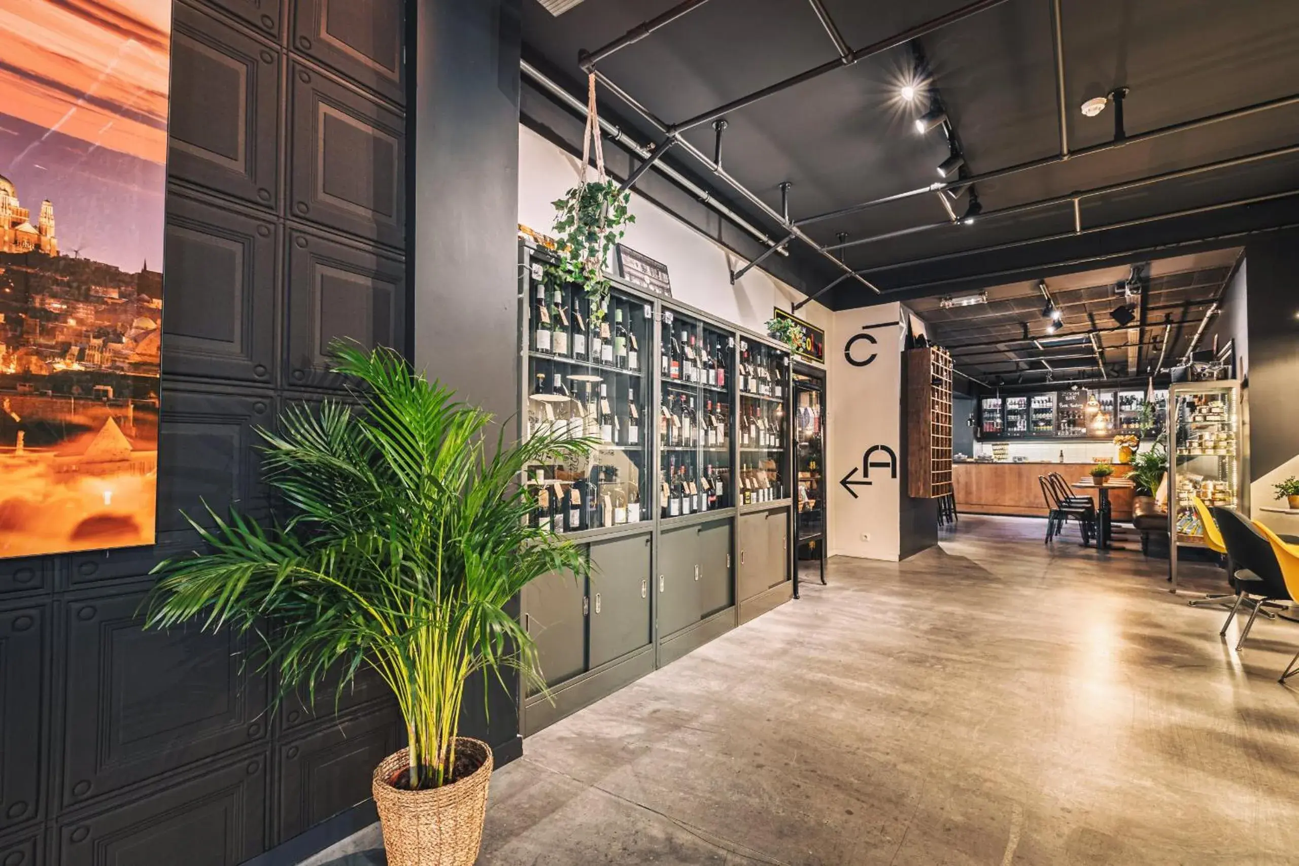 Living room in Zoom Hotel Living room in Zoom Hotel