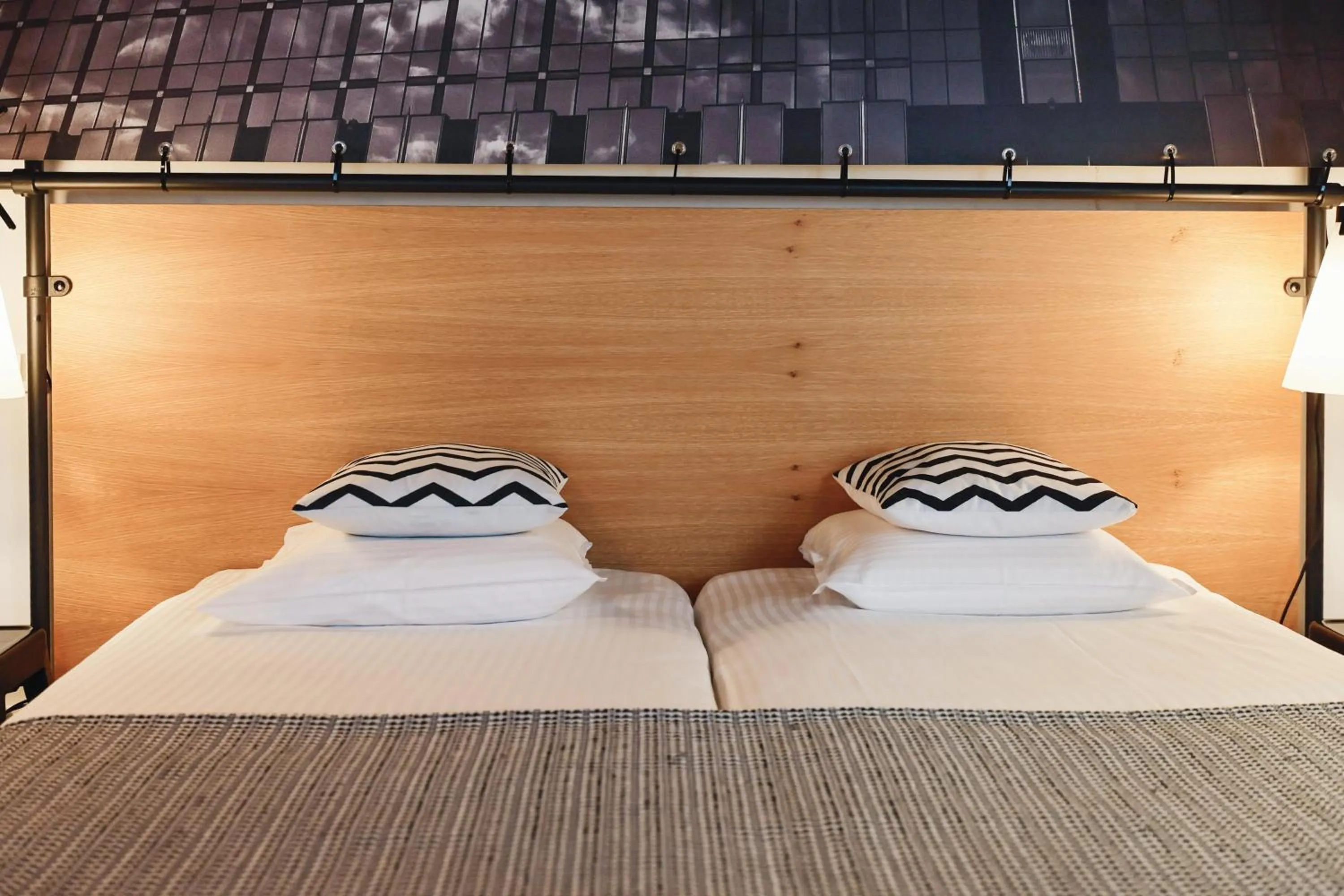 Bed in Zoom Hotel