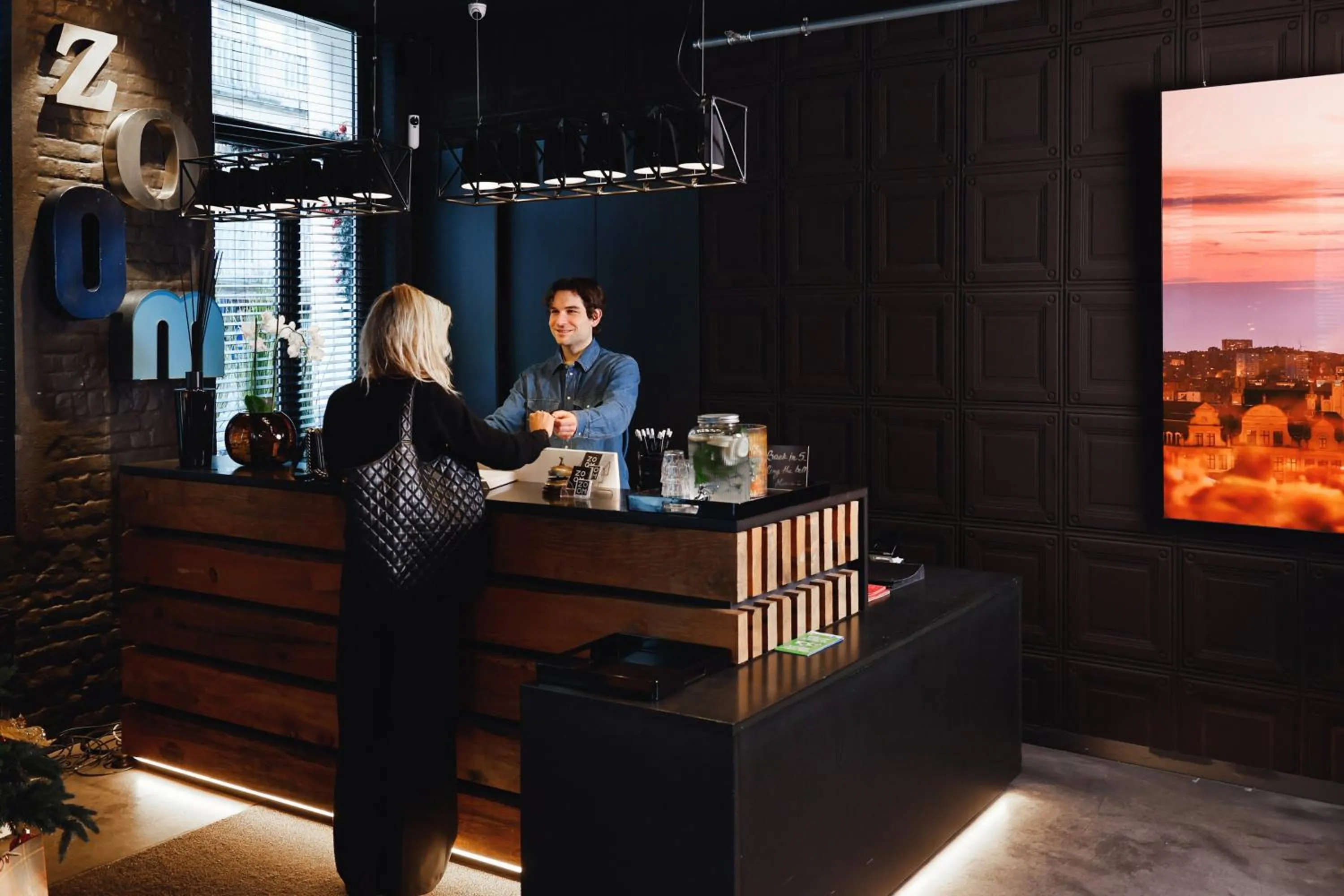 People in Zoom Hotel