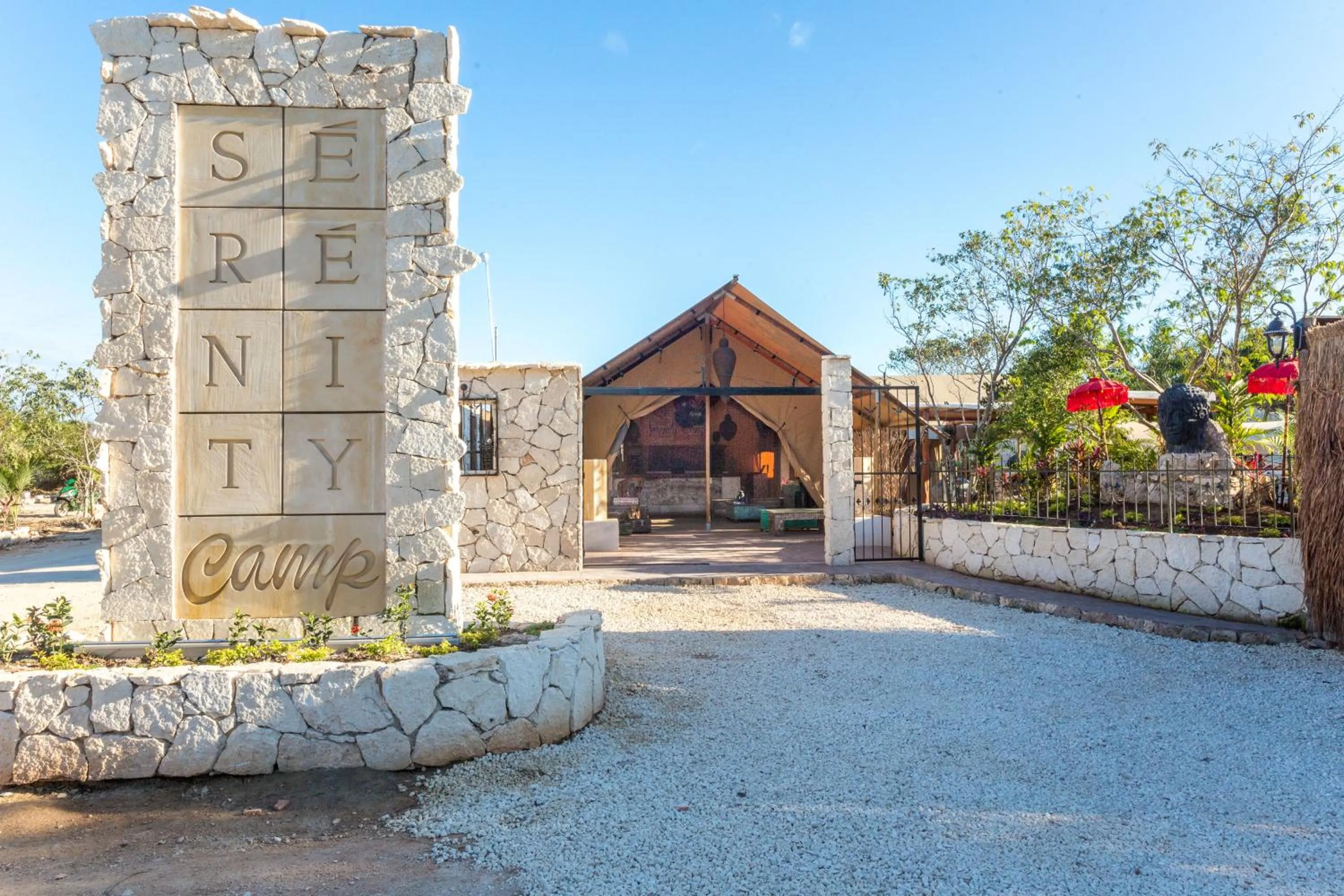 Facade/entrance in Serenity Authentic Glamping Tulum