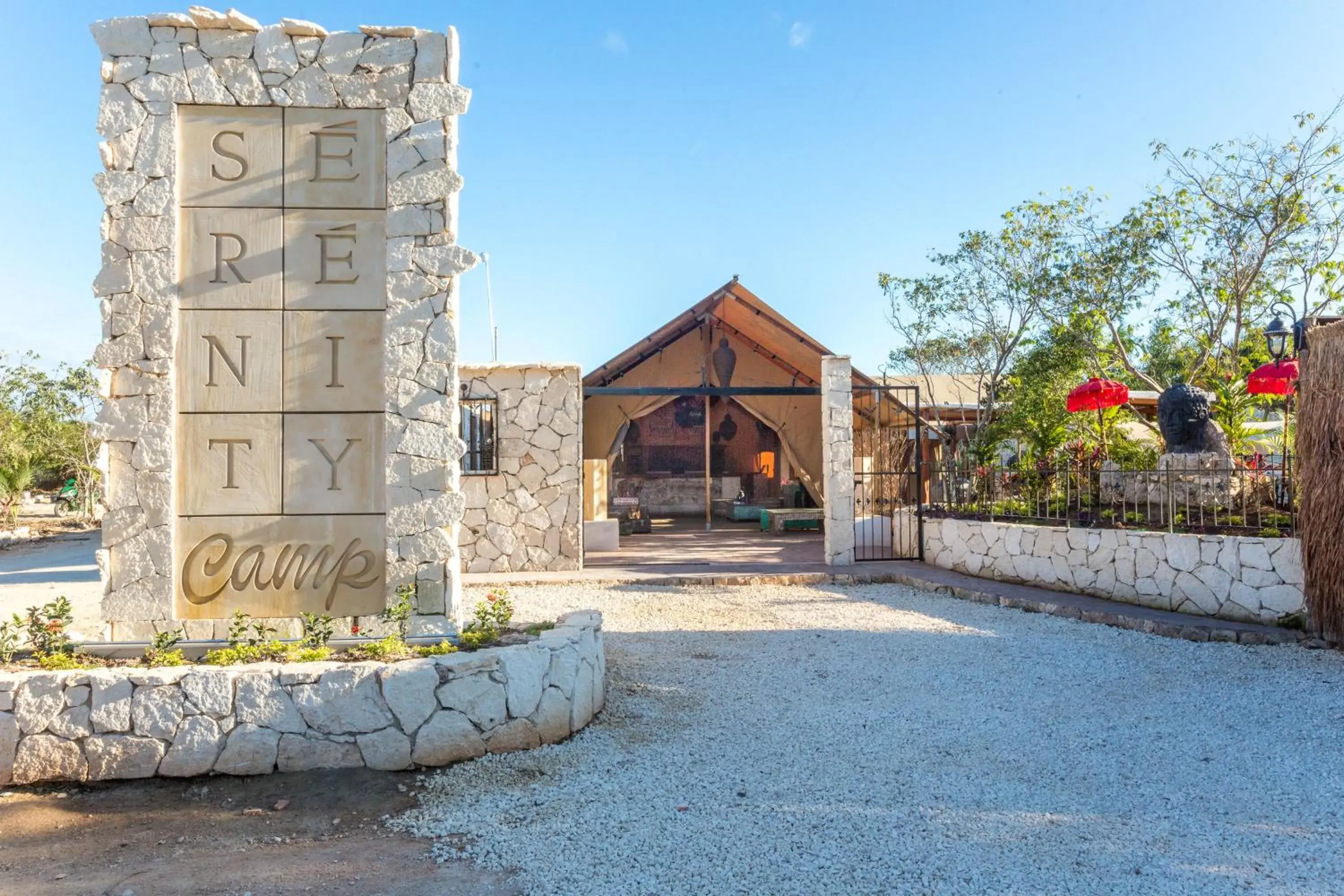 Facade/entrance in Serenity Authentic Glamping Tulum Facade/entrance in Serenity Authentic Glamping Tulum