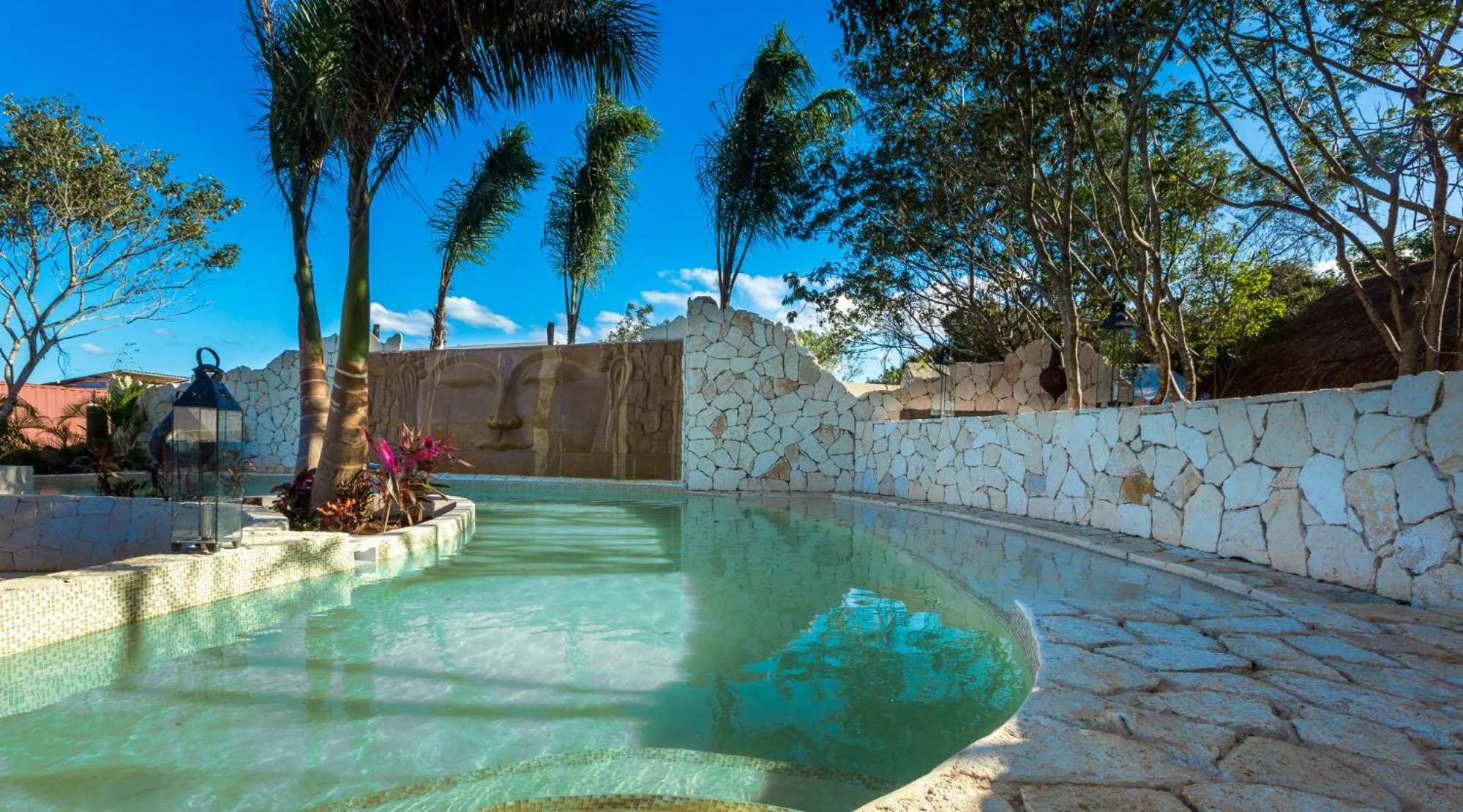 Swimming pool in Serenity Authentic Glamping Tulum