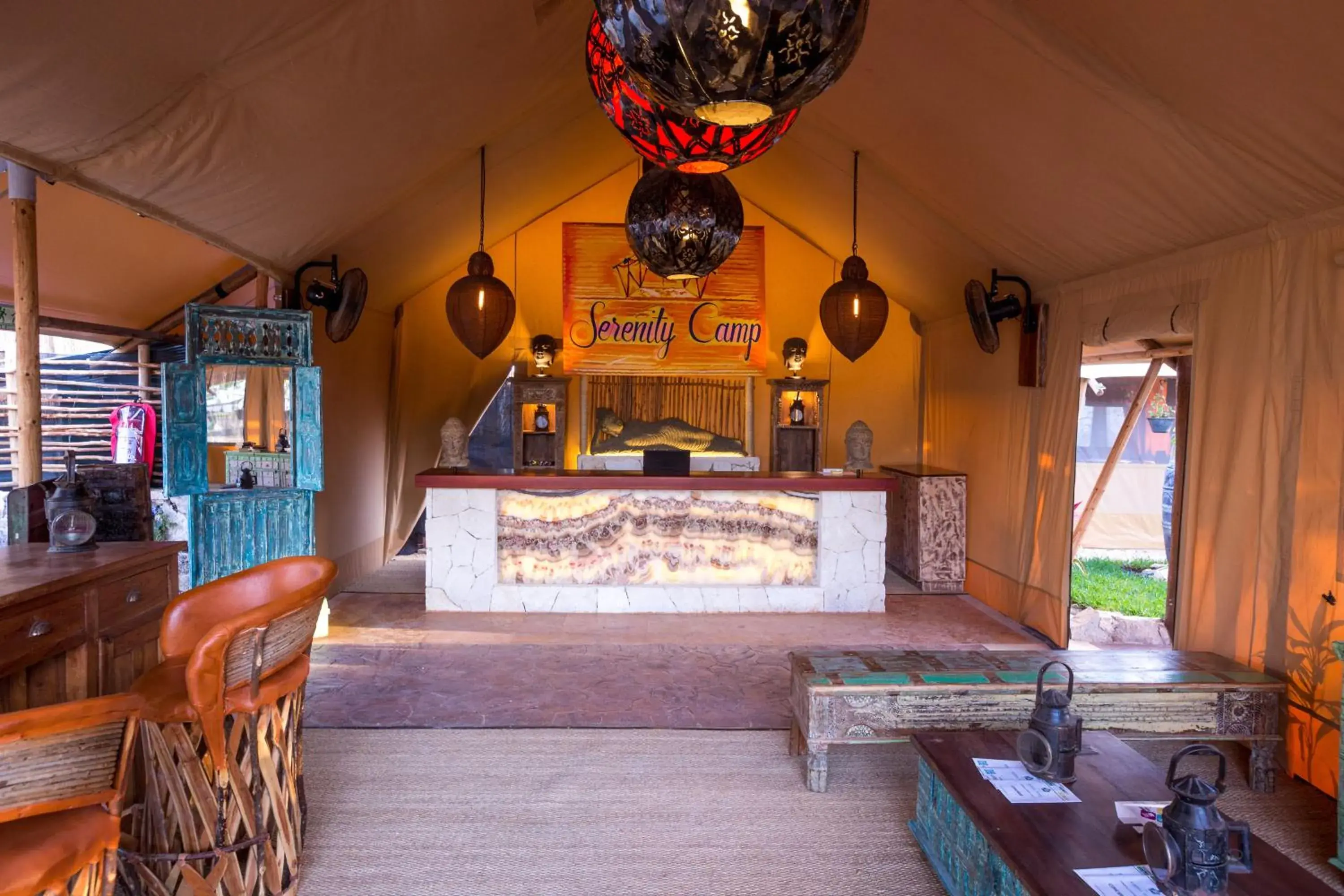 Lobby or reception in Serenity Authentic Glamping Tulum Lobby or reception in Serenity Authentic Glamping Tulum