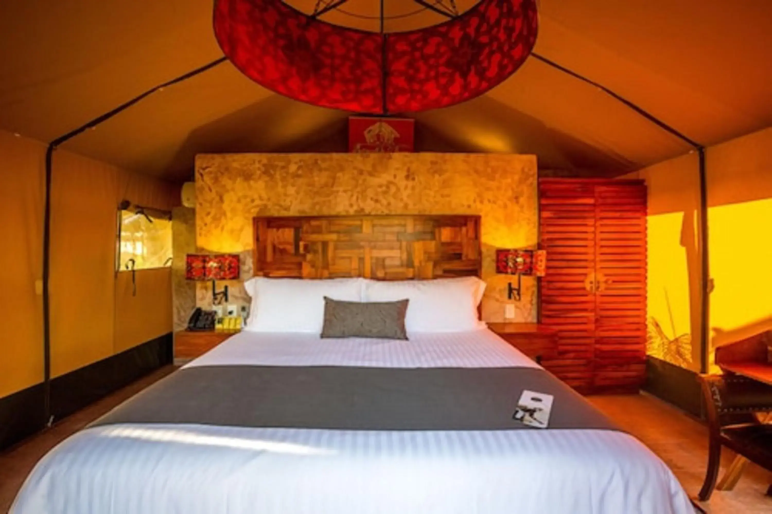 Bedroom, Bed in Serenity Authentic Glamping Tulum Bedroom, Bed in Serenity Authentic Glamping Tulum