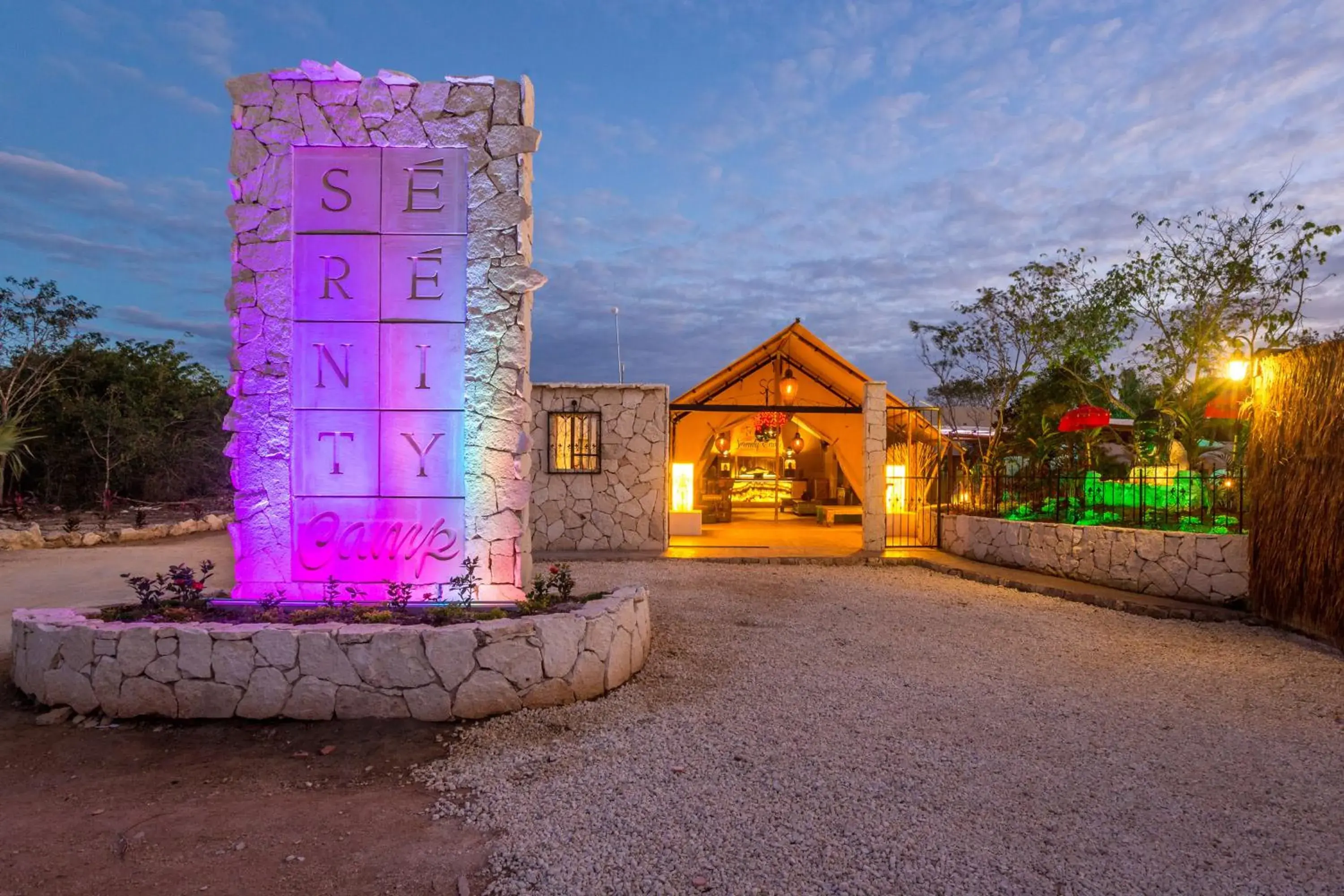 Facade/entrance in Serenity Authentic Glamping Tulum Facade/entrance in Serenity Authentic Glamping Tulum