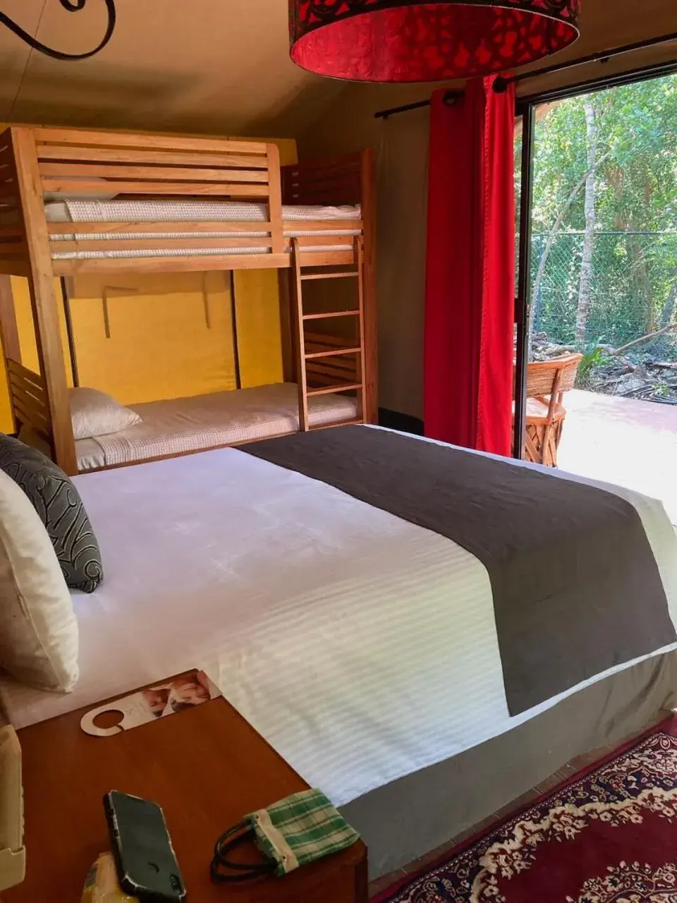 bunk bed, Bed in Serenity Authentic Glamping Tulum bunk bed, Bed in Serenity Authentic Glamping Tulum