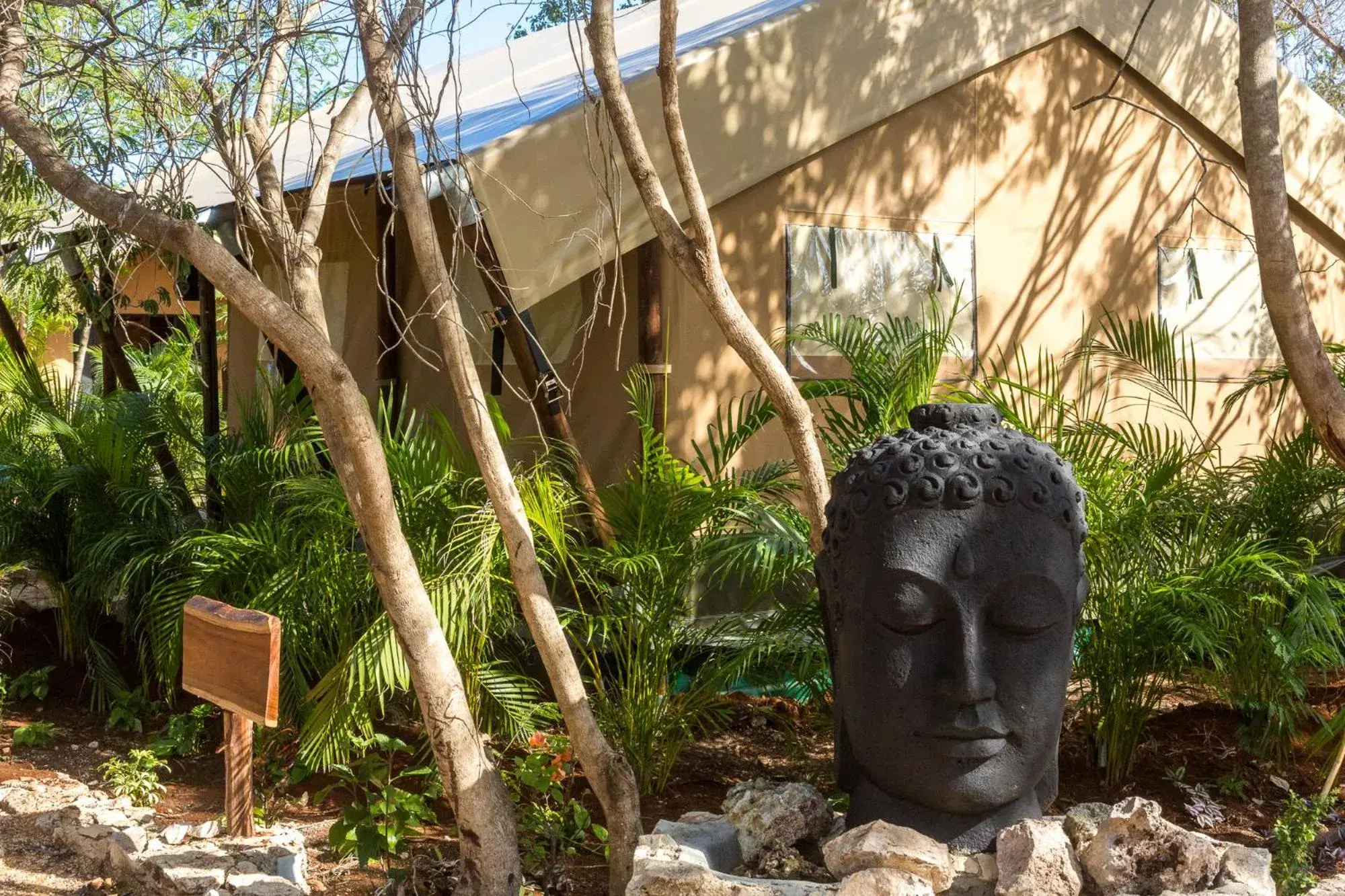 Facade/entrance in Serenity Authentic Glamping Tulum Facade/entrance in Serenity Authentic Glamping Tulum