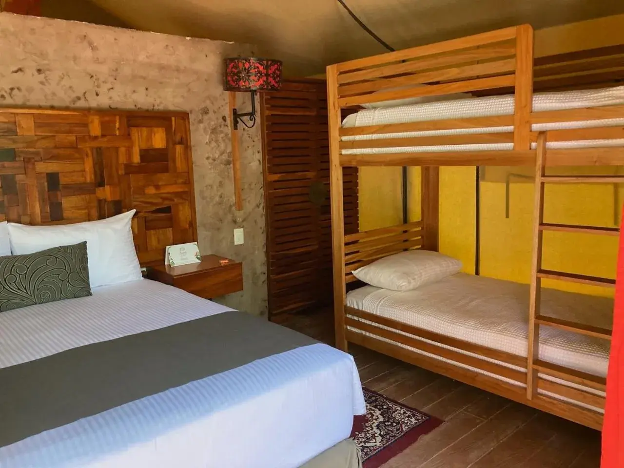 bunk bed, Bed in Serenity Authentic Glamping Tulum bunk bed, Bed in Serenity Authentic Glamping Tulum