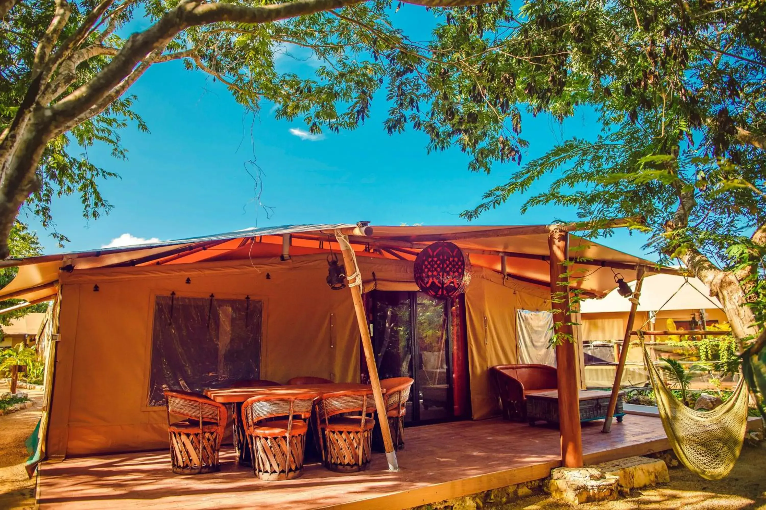 Property building in Serenity Authentic Glamping Tulum Property building in Serenity Authentic Glamping Tulum