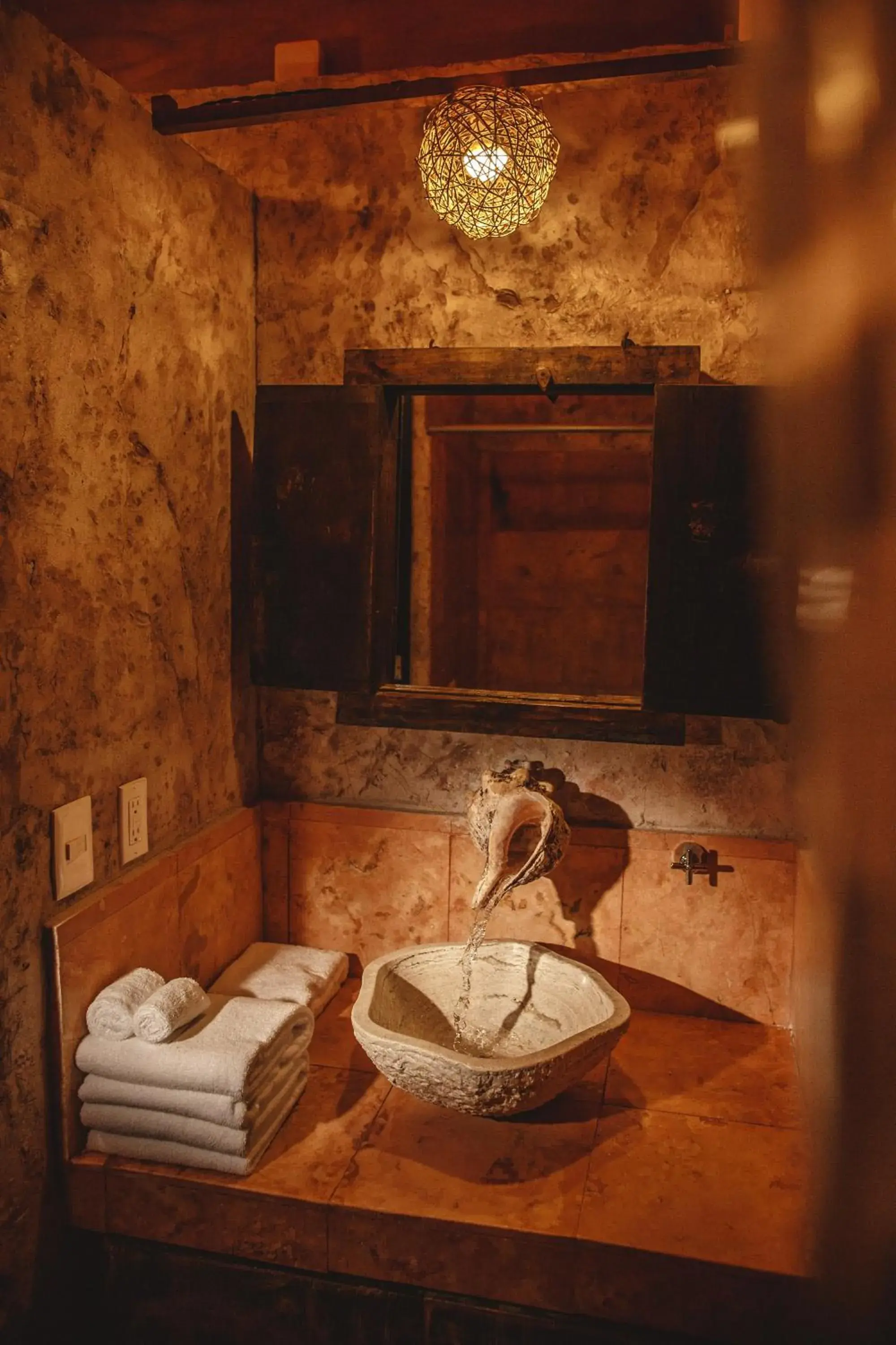 Bathroom in Serenity Authentic Glamping Tulum Bathroom in Serenity Authentic Glamping Tulum