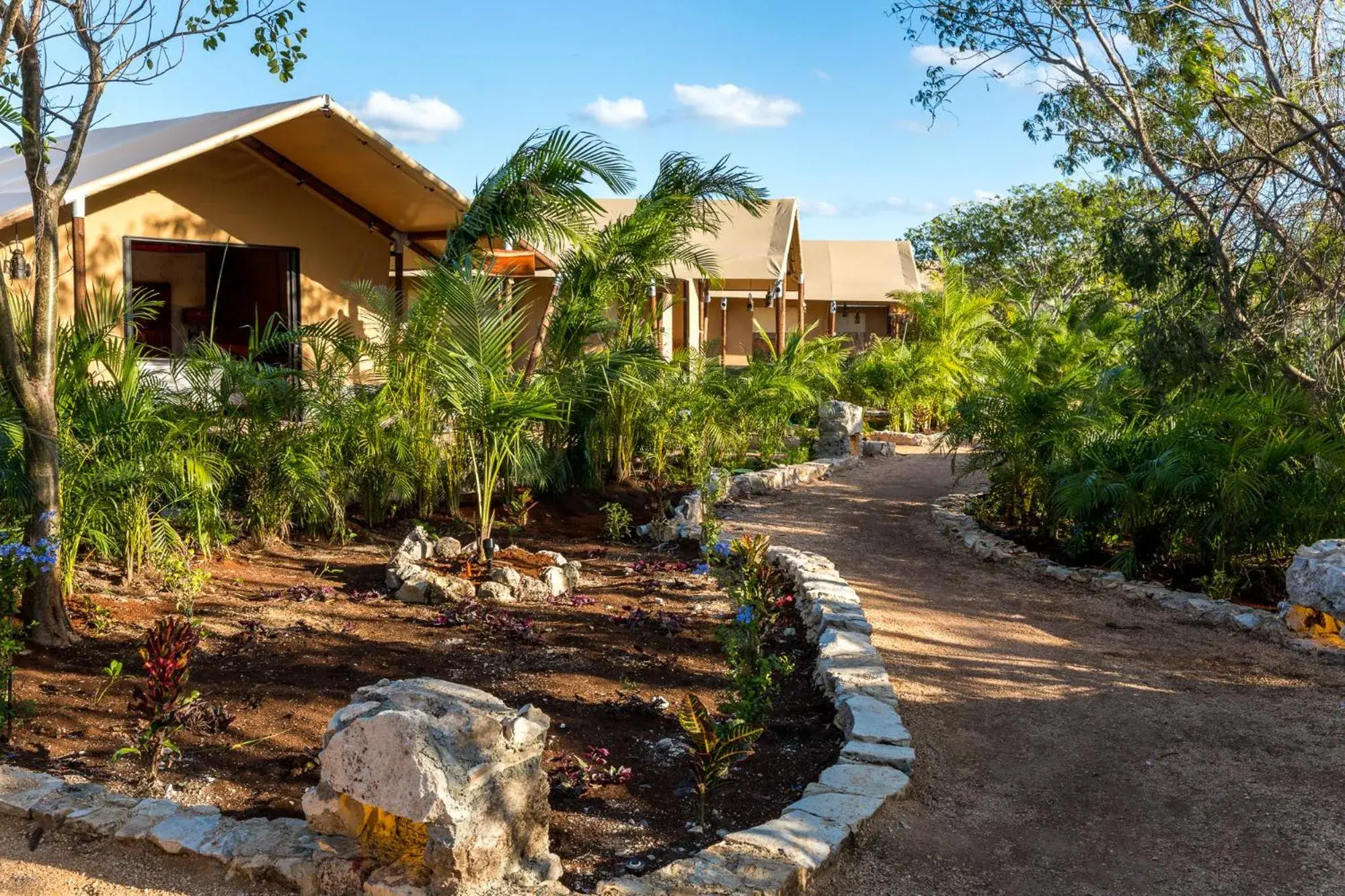 Property building in Serenity Authentic Glamping Tulum Property building in Serenity Authentic Glamping Tulum