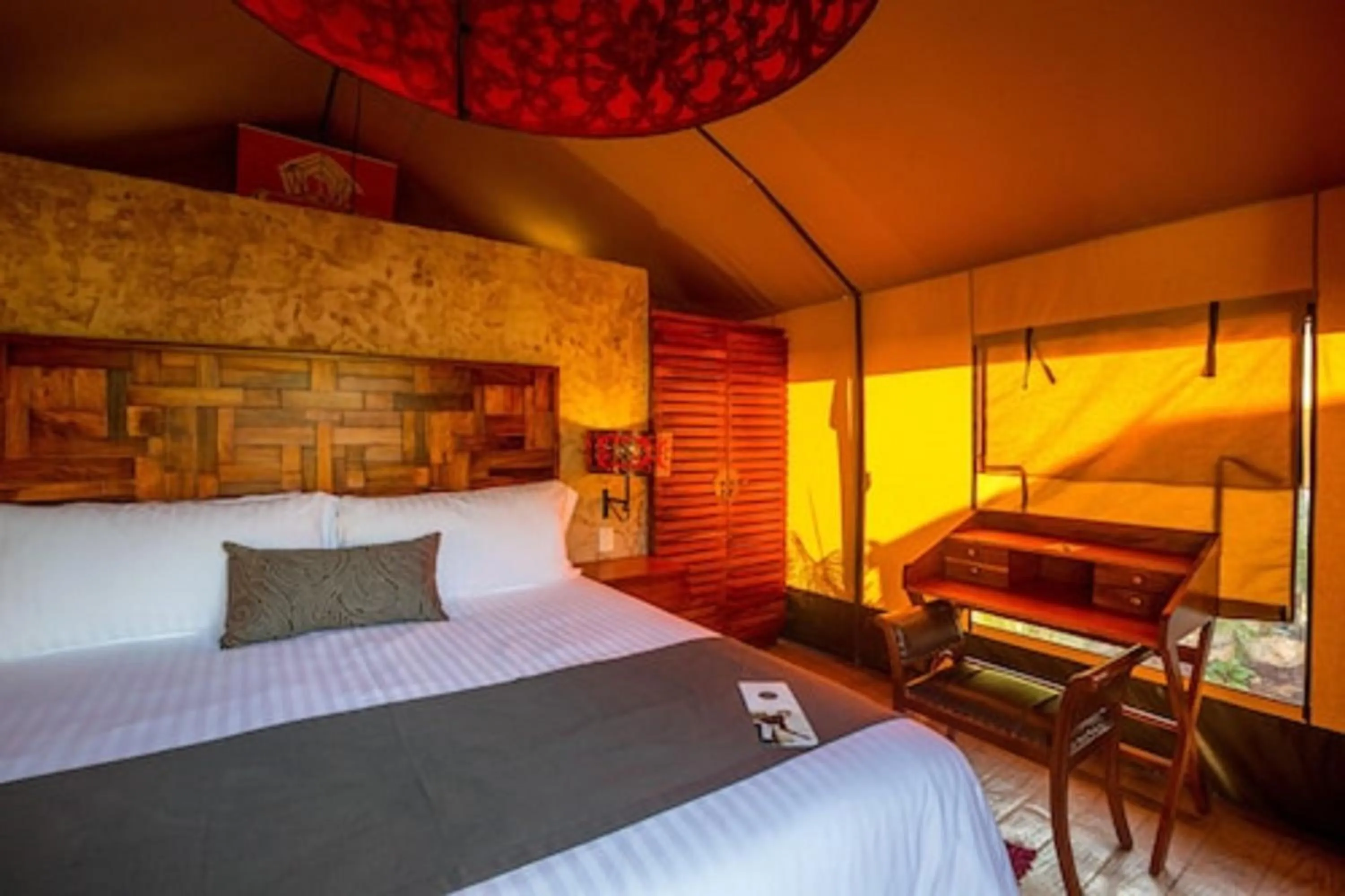 Bedroom, Bed in Serenity Authentic Glamping Tulum