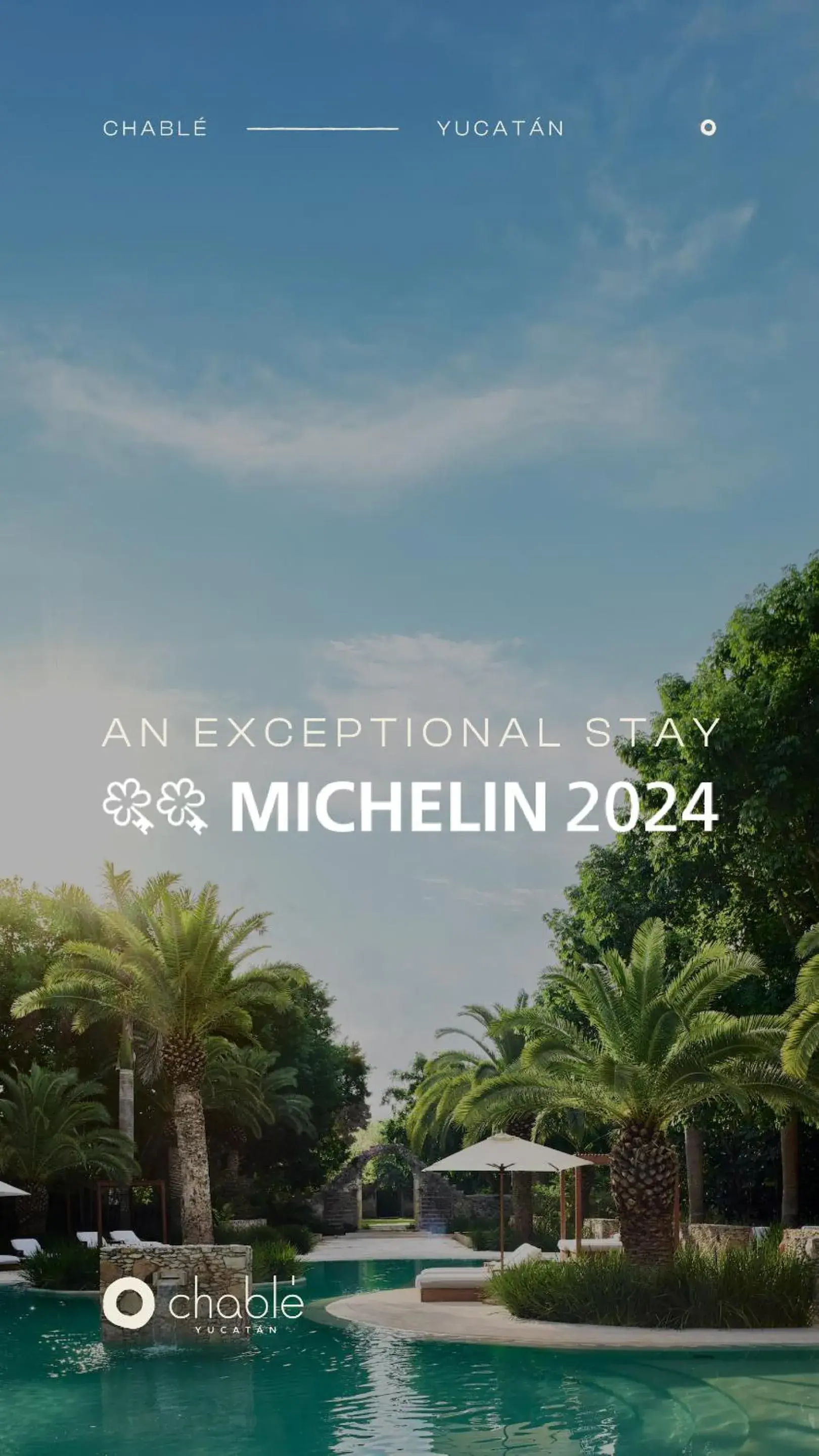 Swimming pool in Chablé Yucatan Swimming pool in Chablé Yucatan