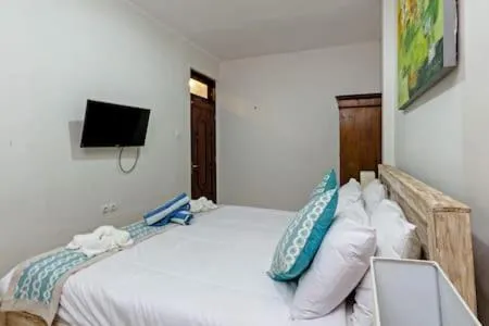 Bedroom, Bed in Villa Tiah