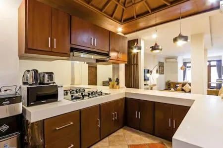 Kitchen or kitchenette in Villa Tiah