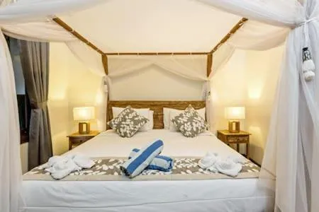 Bedroom, Bed in Villa Tiah