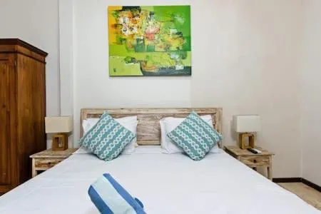 Bedroom, Bed in Villa Tiah