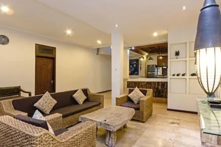 Living room in Villa Tiah
