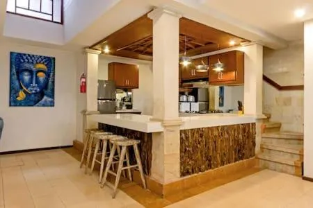Kitchen or kitchenette in Villa Tiah