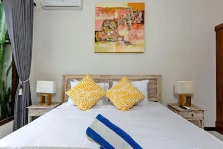 Bedroom, Bed in Villa Tiah