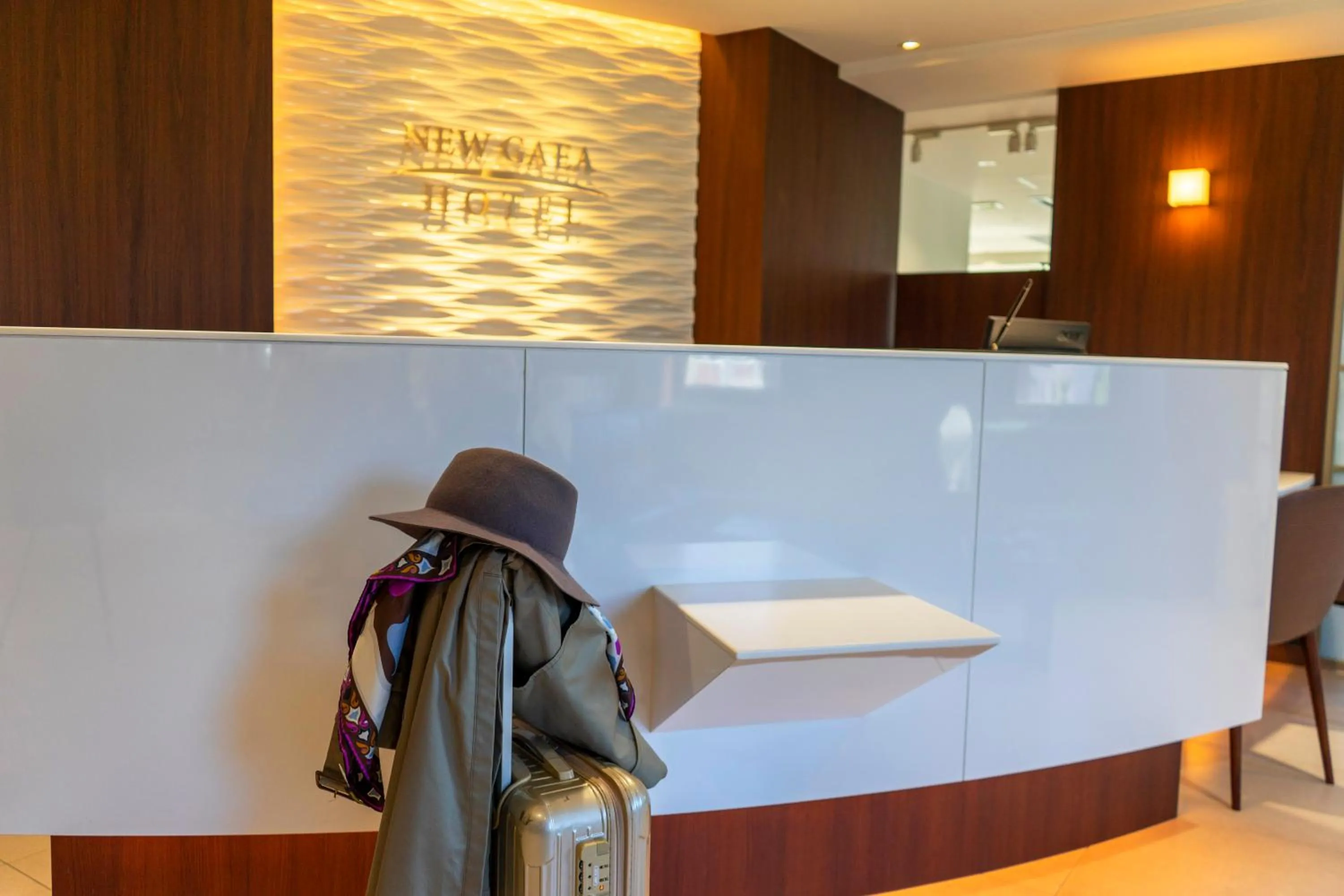 Lobby or reception in Hotel New Gaea Domemae