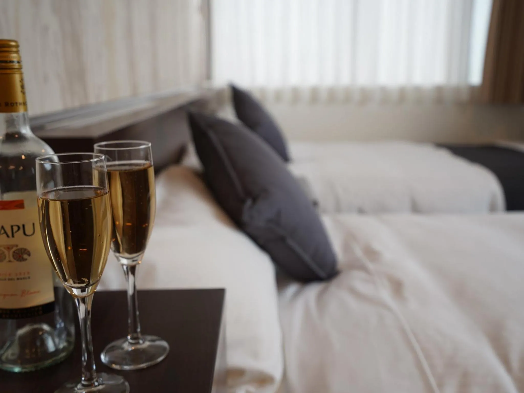 Photo of the whole room, Bed in Hotel New Gaea Domemae