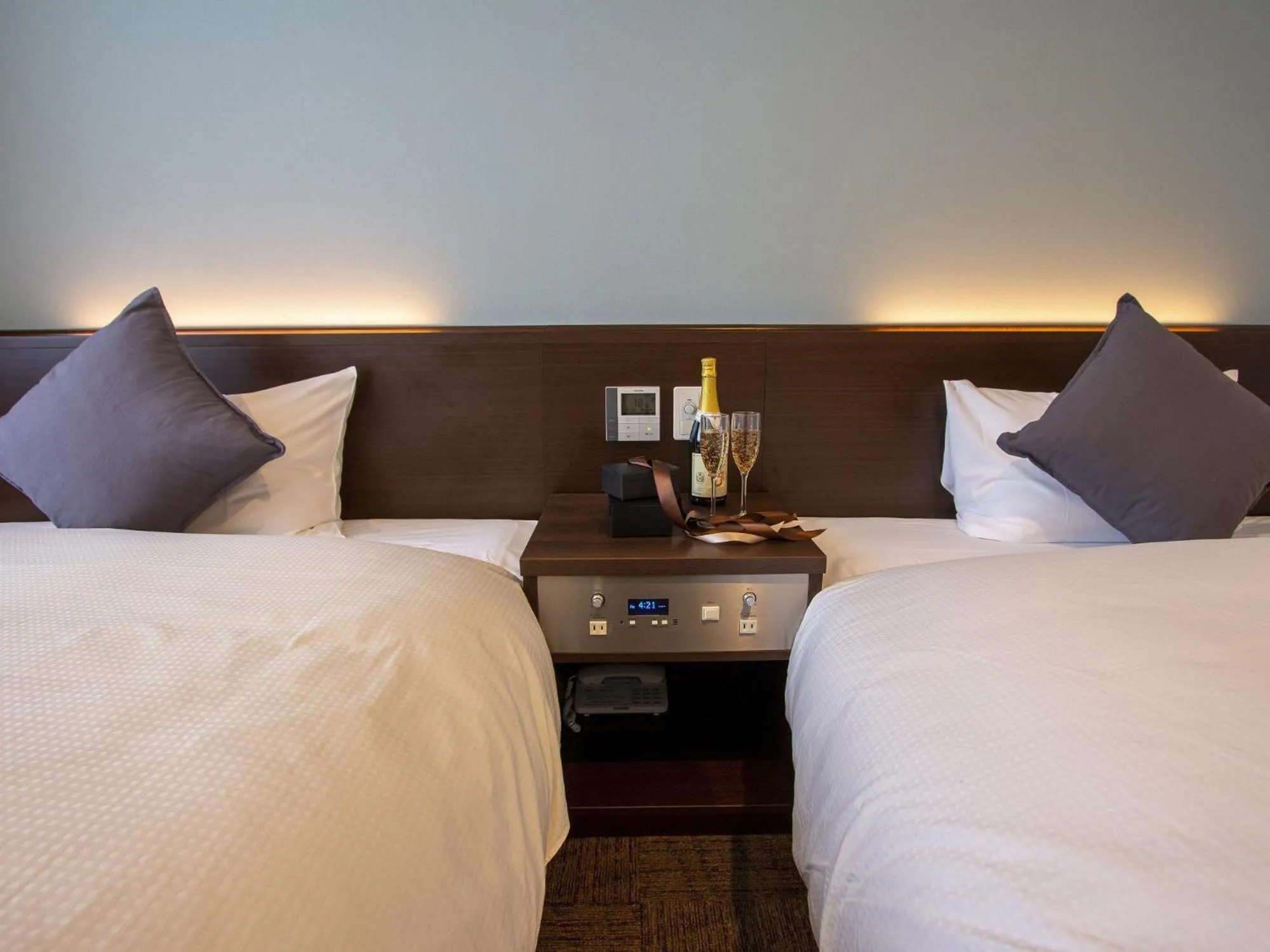 Photo of the whole room, Bed in Hotel New Gaea Domemae