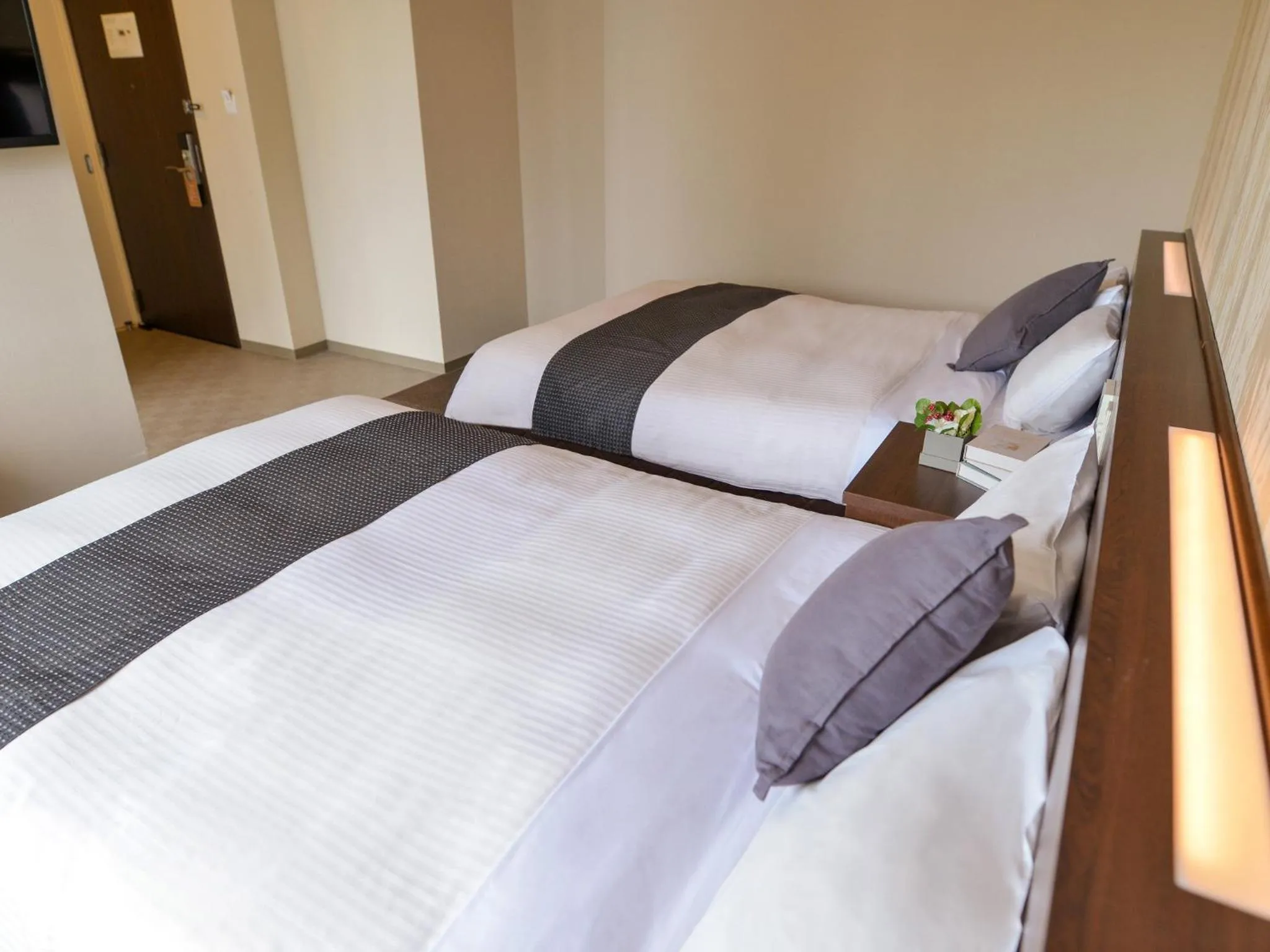 Photo of the whole room, Bed in Hotel New Gaea Domemae