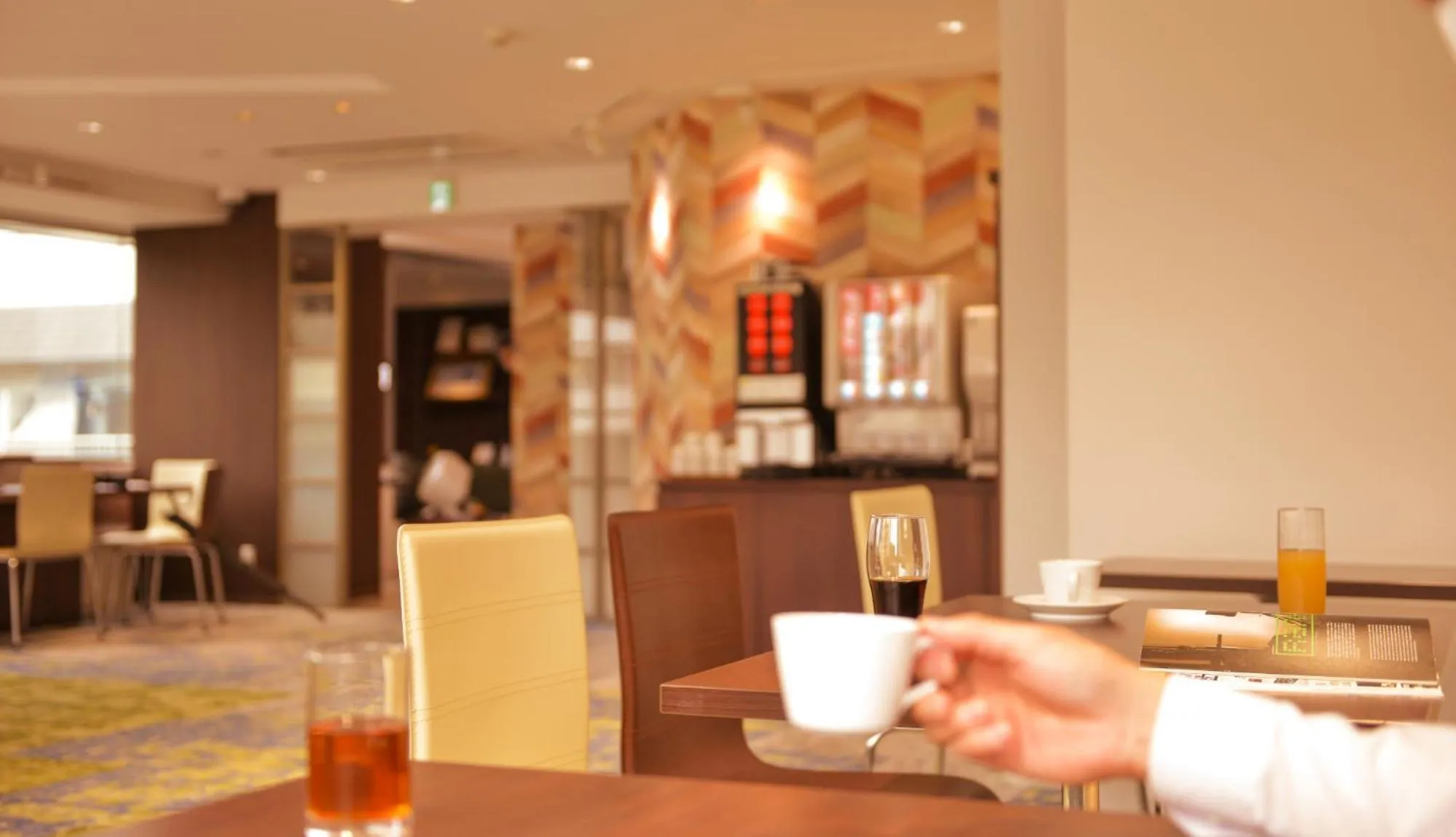 Communal lounge/ TV room in Hotel New Gaea Domemae