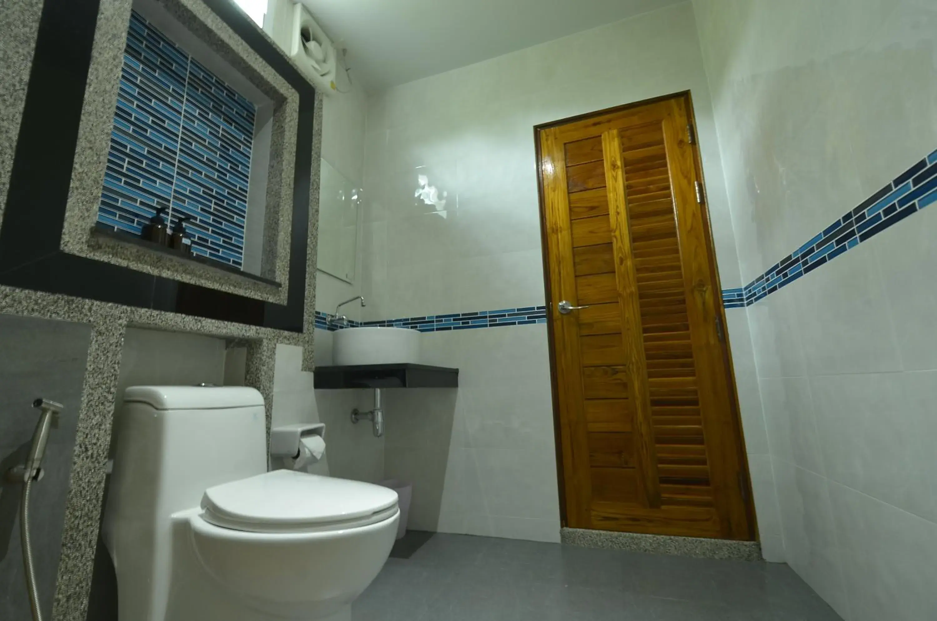 Bathroom in tum mai kaew resort (SHA Extra Plus)