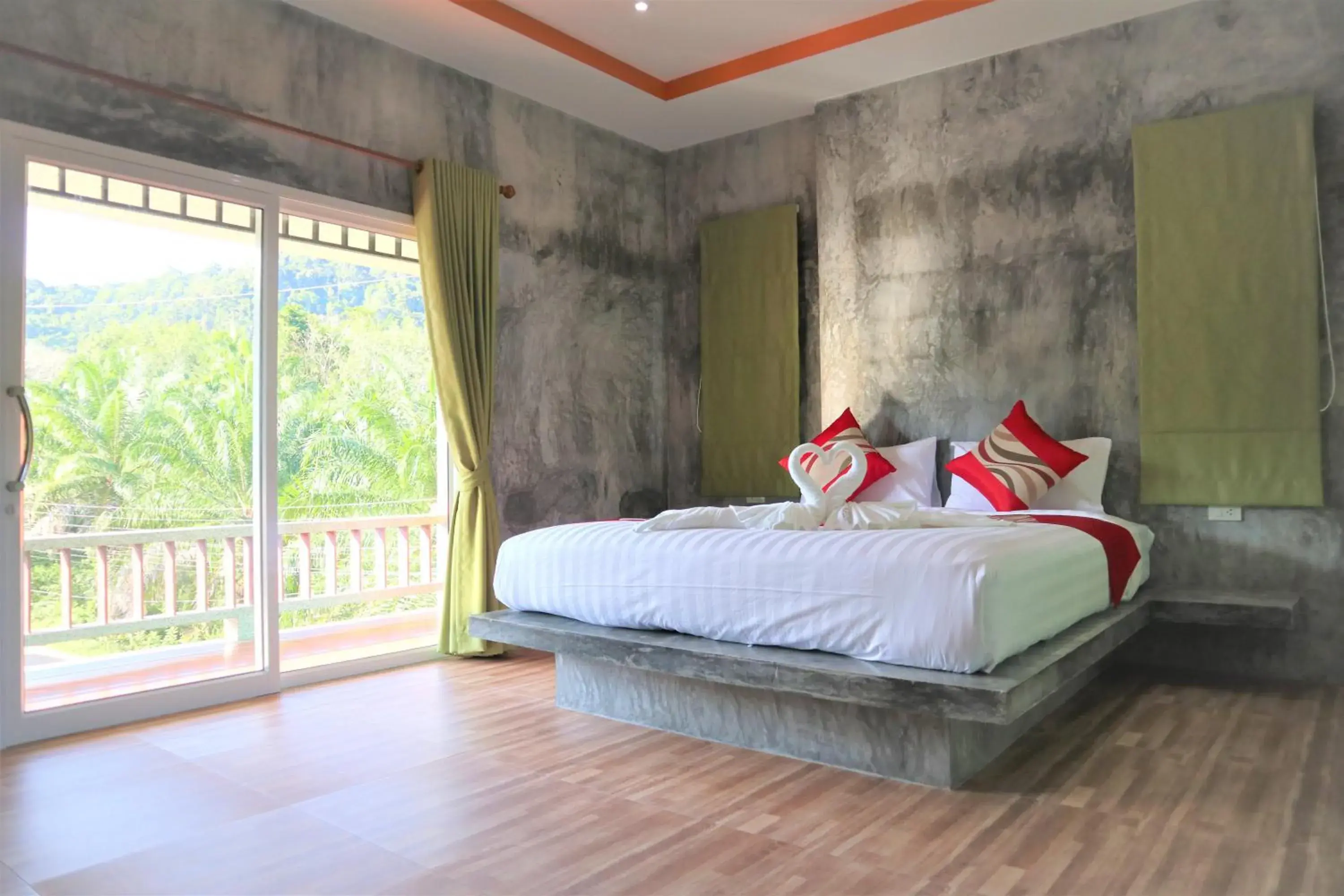 Bed in tum mai kaew resort (SHA Extra Plus)