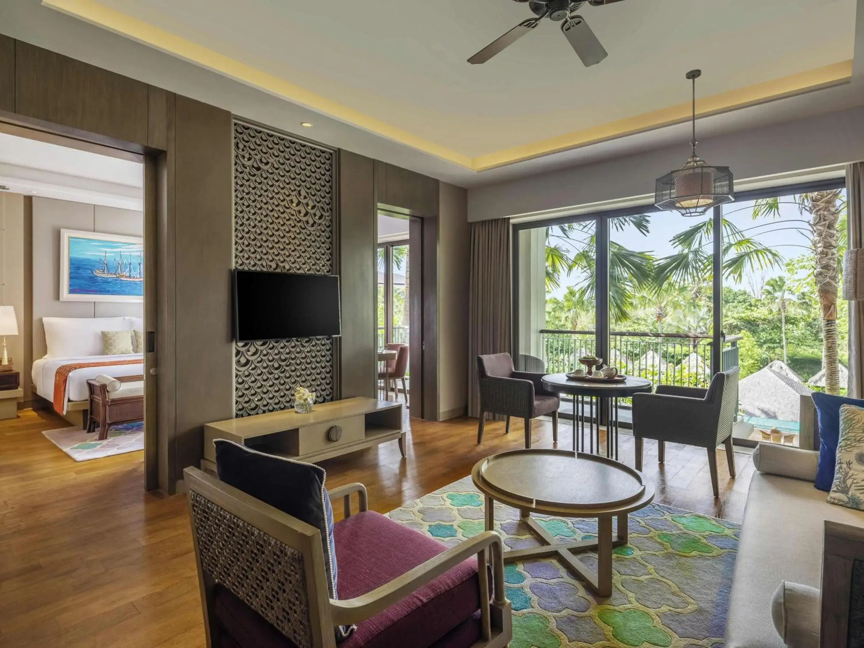 Bedroom in Mövenpick Resort & Spa Jimbaran Bali Bedroom in Mövenpick Resort & Spa Jimbaran Bali