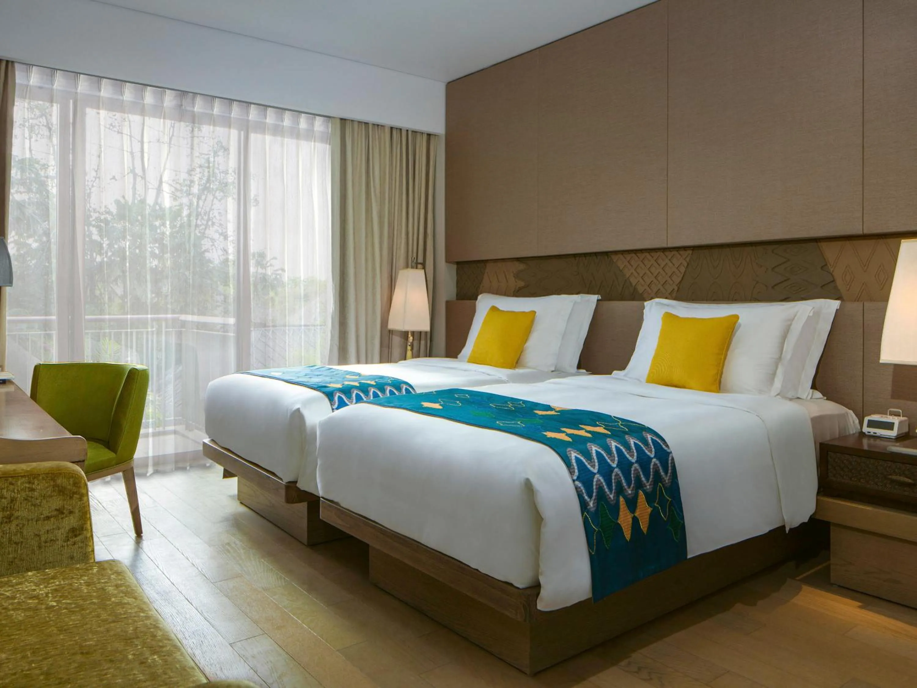 Bed in Mövenpick Resort & Spa Jimbaran Bali