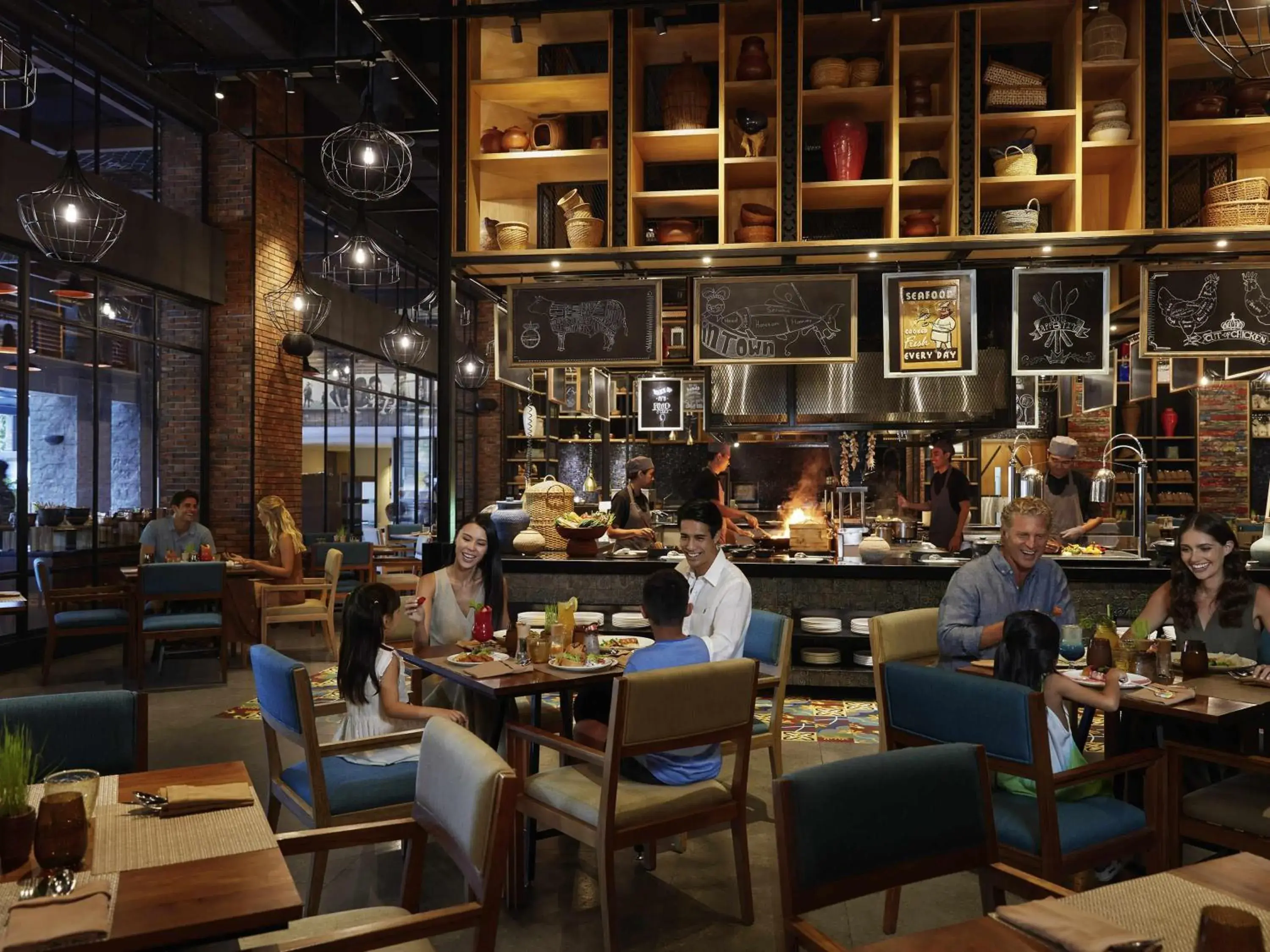 Restaurant/places to eat in Mövenpick Resort & Spa Jimbaran Bali Restaurant/places to eat in Mövenpick Resort & Spa Jimbaran Bali