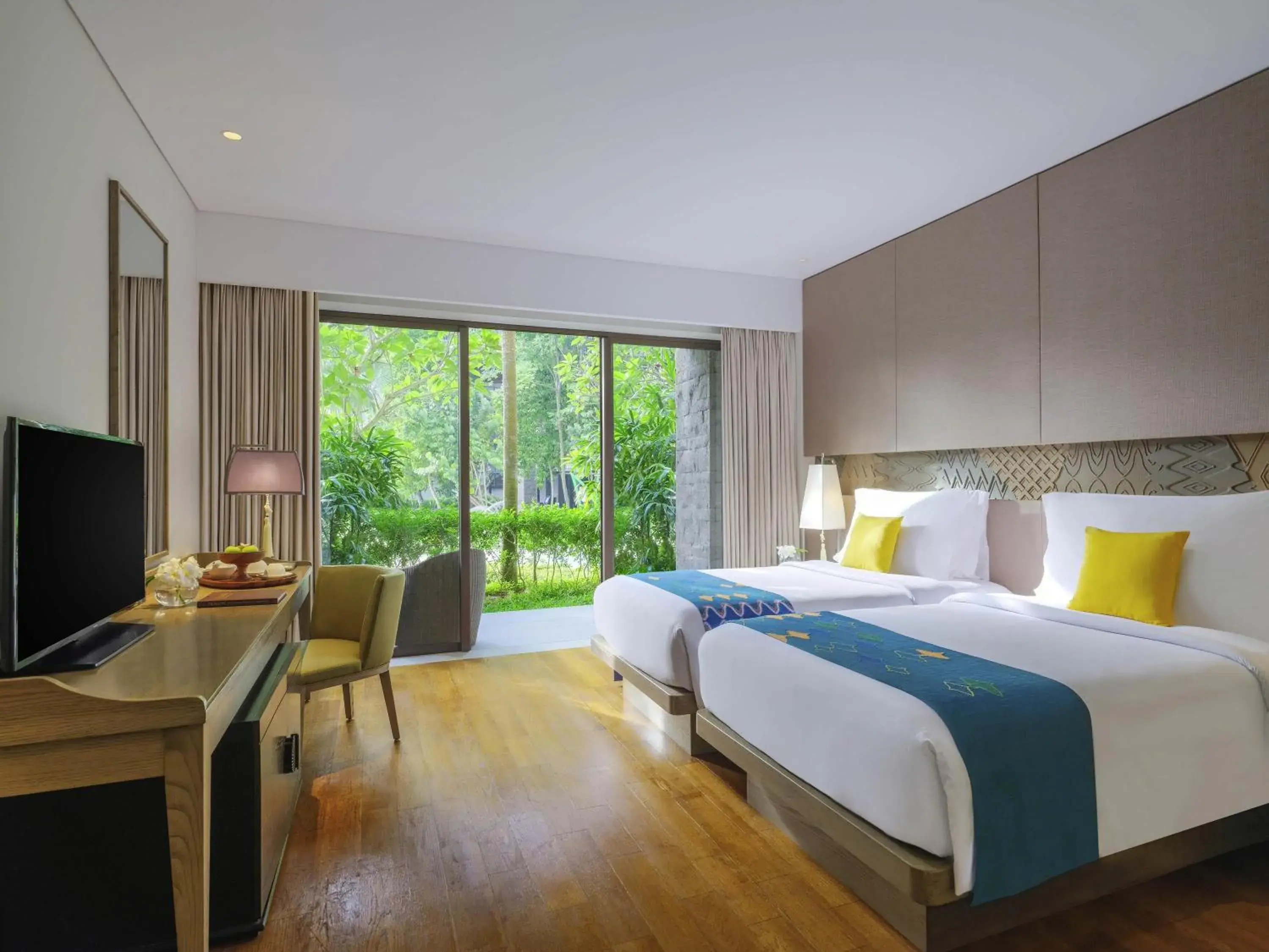 Classic Twin Room with Free Daily Chocolate Hours and Daily Resort Activities in Mövenpick Resort & Spa Jimbaran Bali Classic Twin Room with Free Daily Chocolate Hours and Daily Resort Activities in Mövenpick Resort & Spa Jimbaran Bali