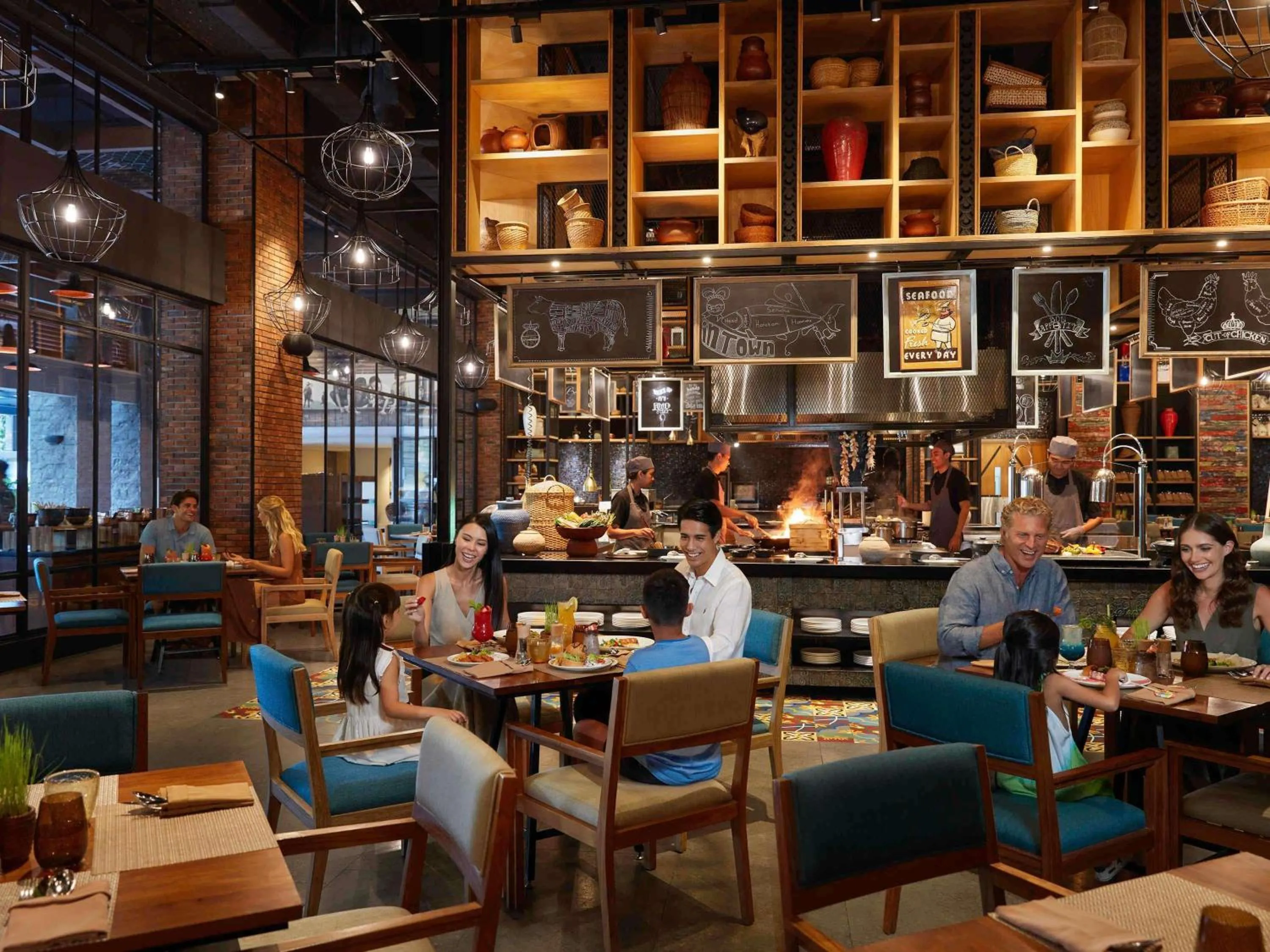 Restaurant/places to eat in Mövenpick Resort & Spa Jimbaran Bali