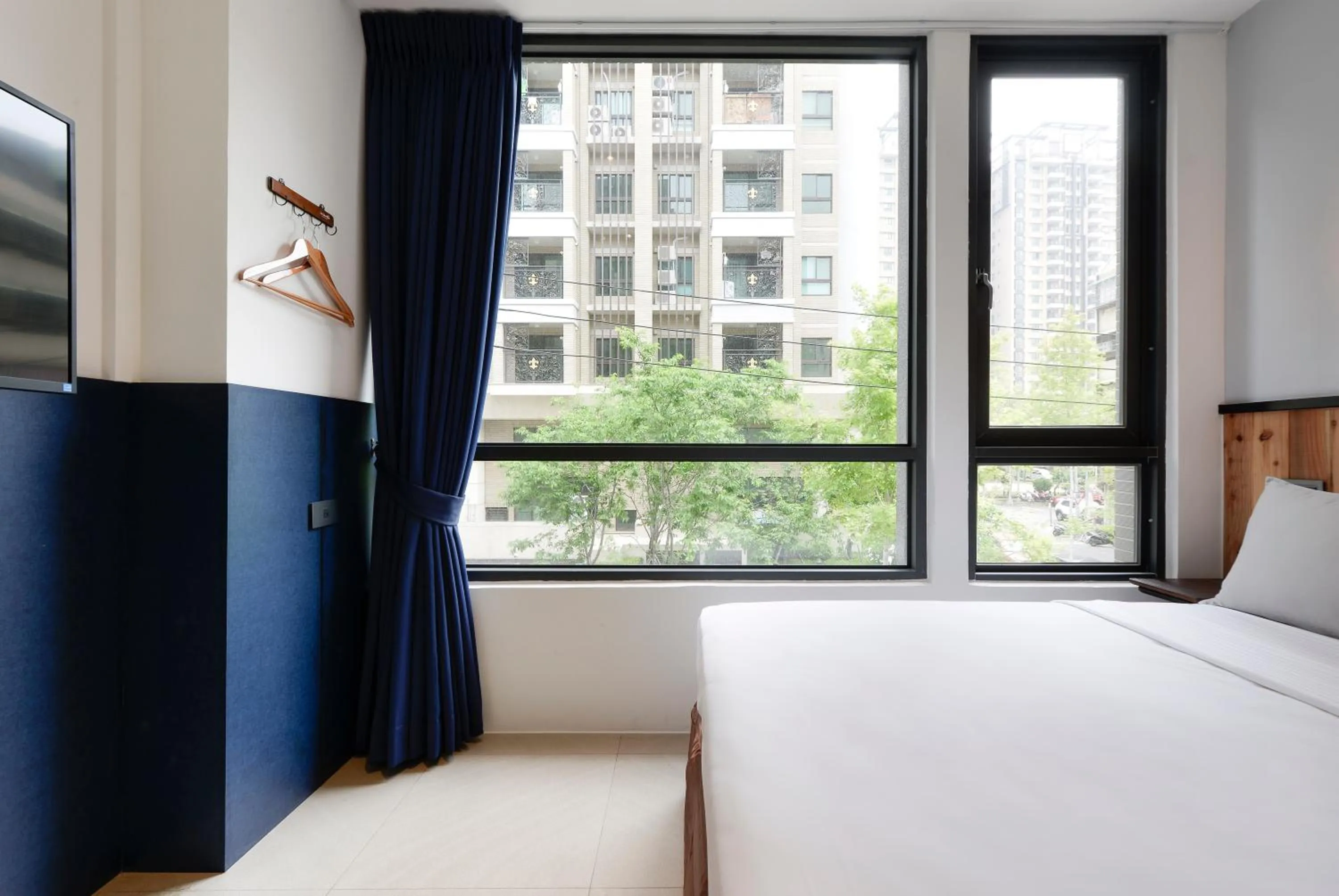 Bed in Taichung Amour Hotel