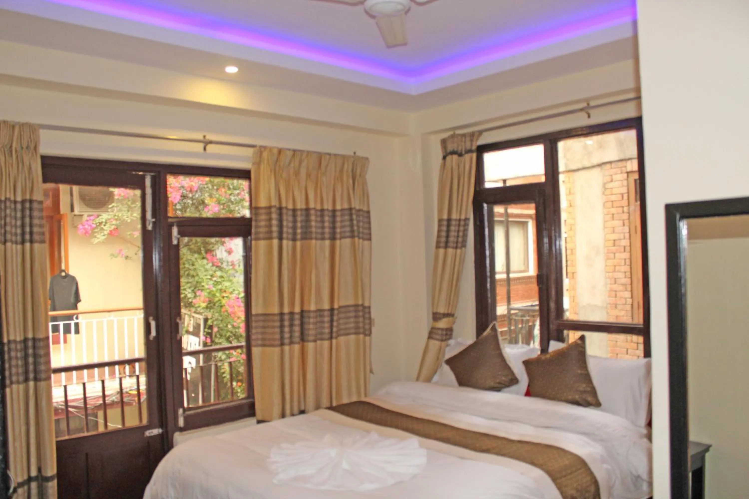 Bed in Hotel Gallery Nepal