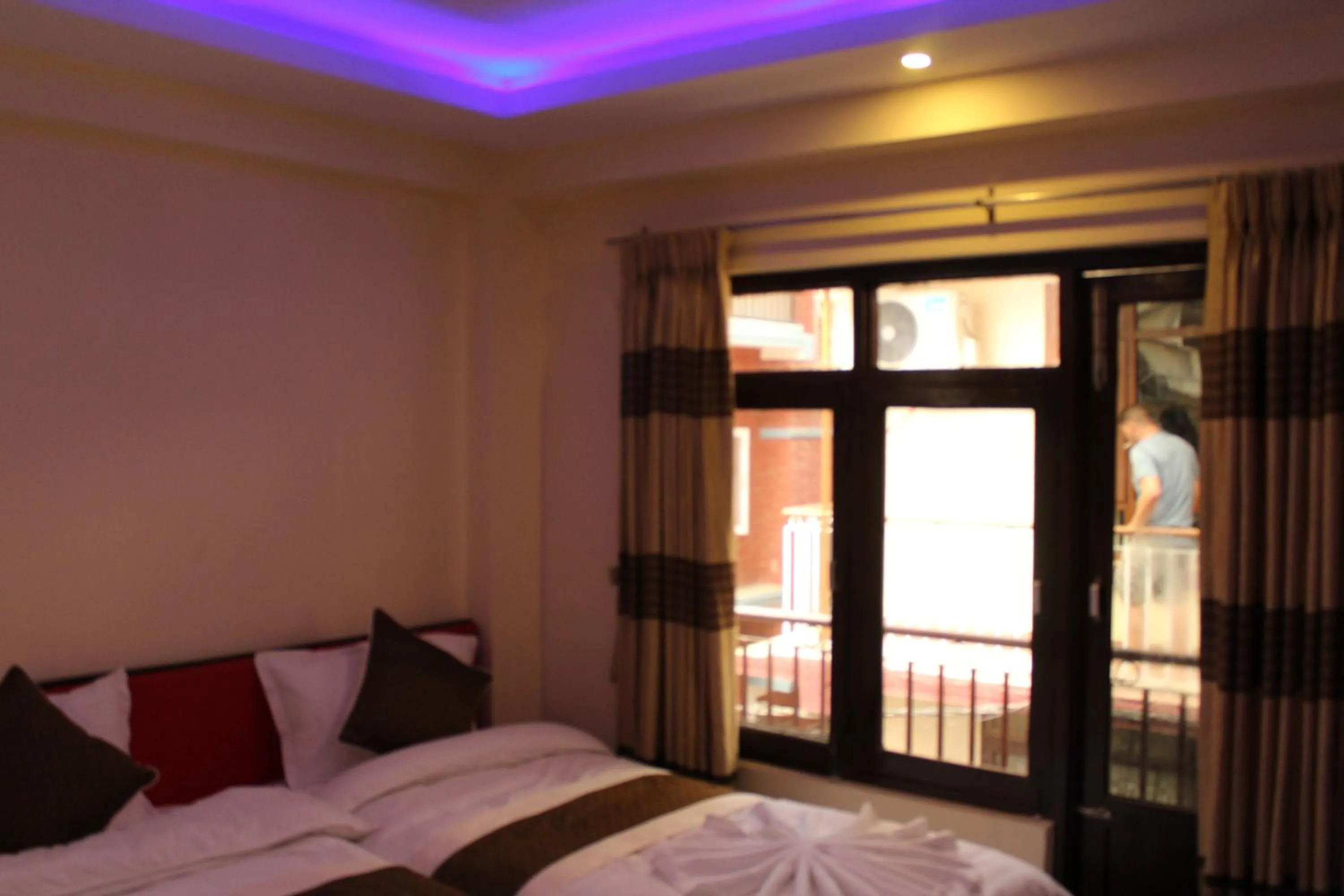 Bed in Hotel Gallery Nepal