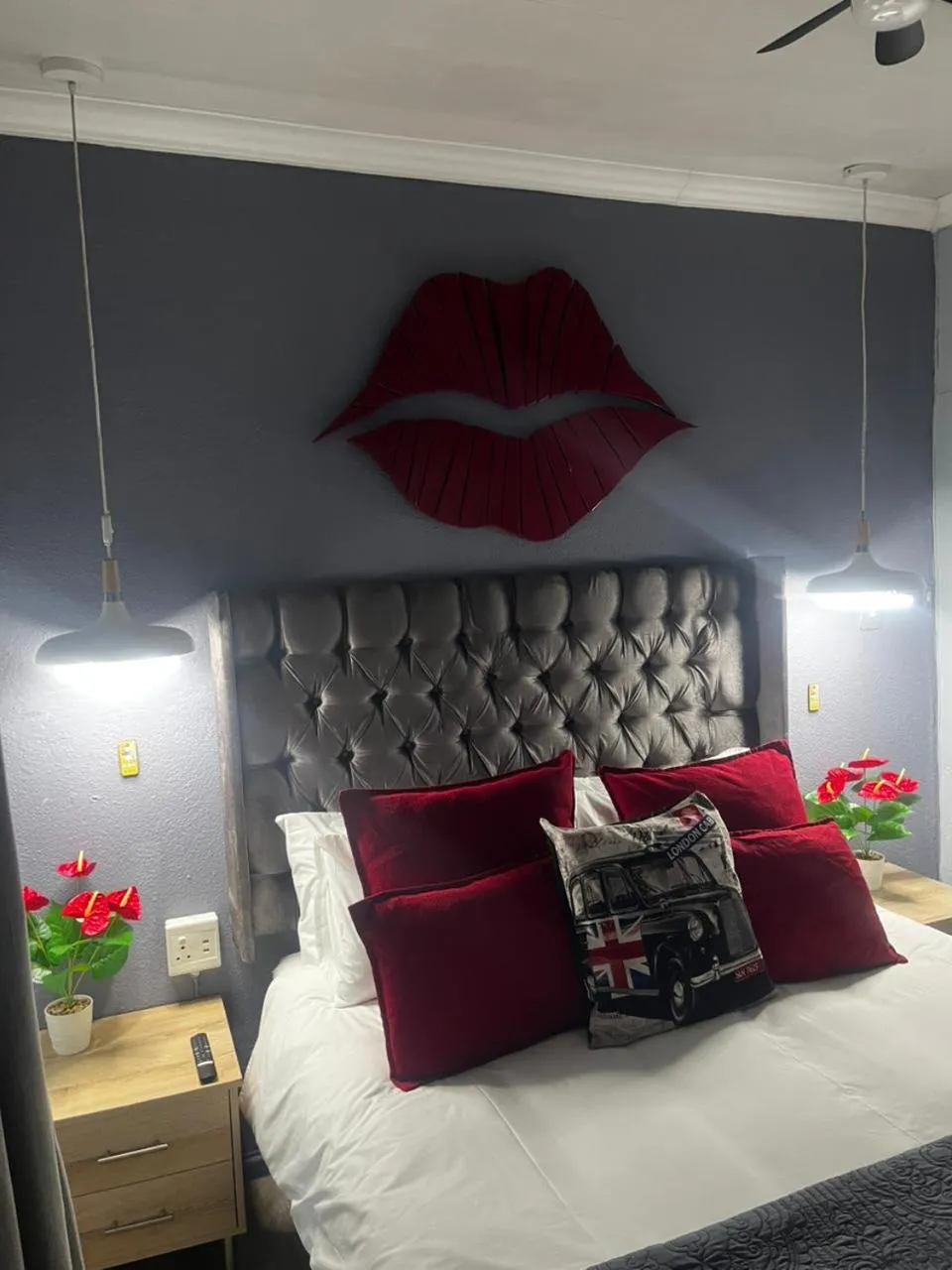 Bed in Mitchell's Guesthouse