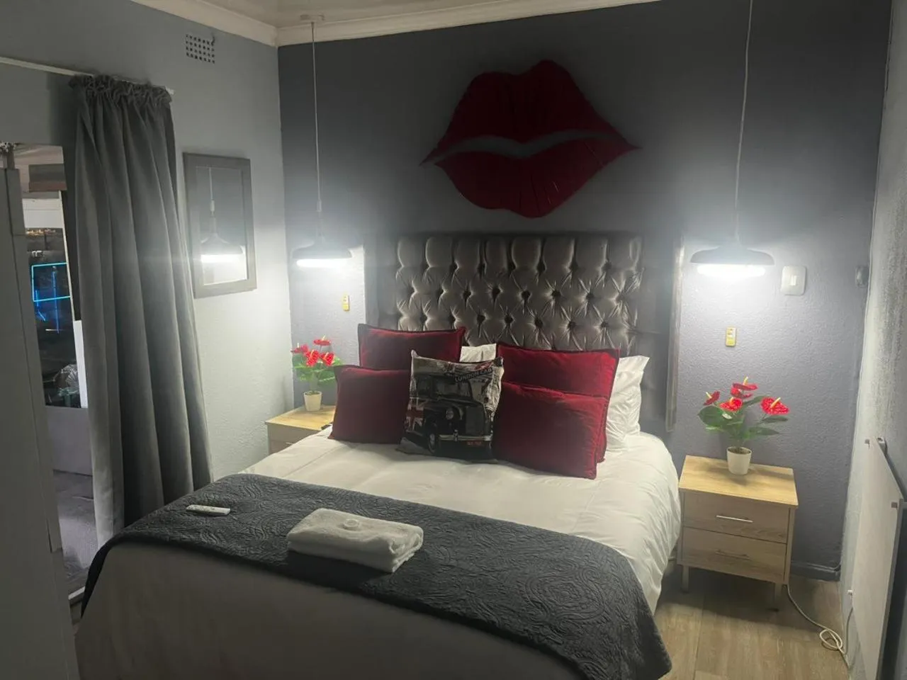 Bed in Mitchell's Guesthouse