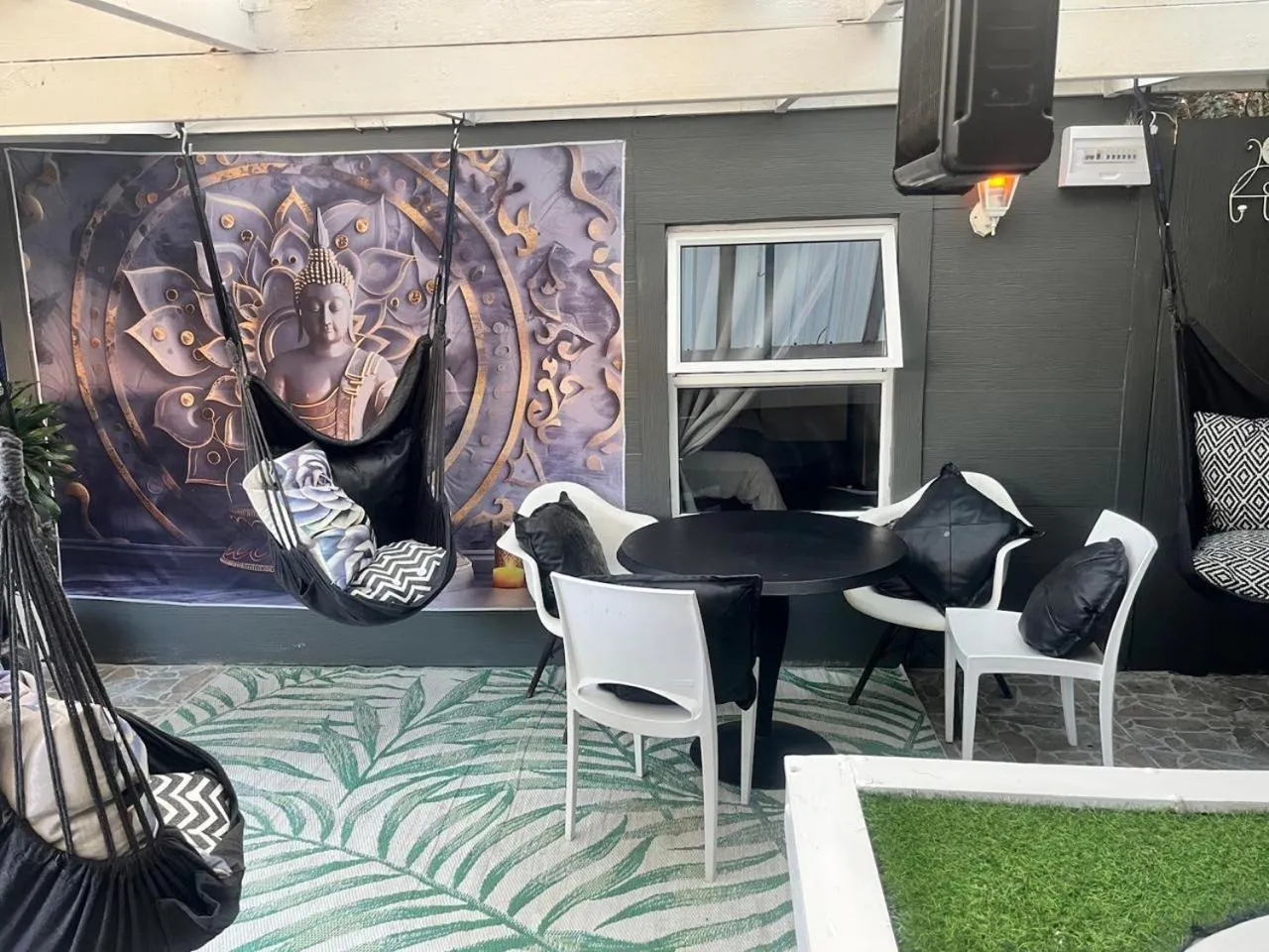 Patio in Mitchell's Guesthouse