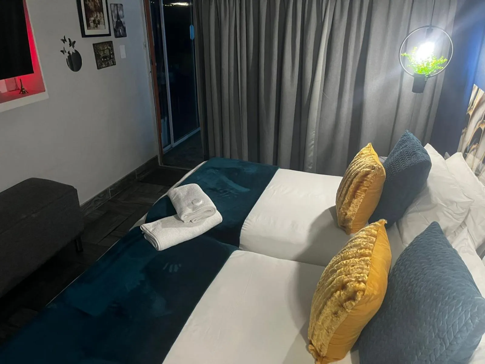 Bed in Mitchell's Guesthouse