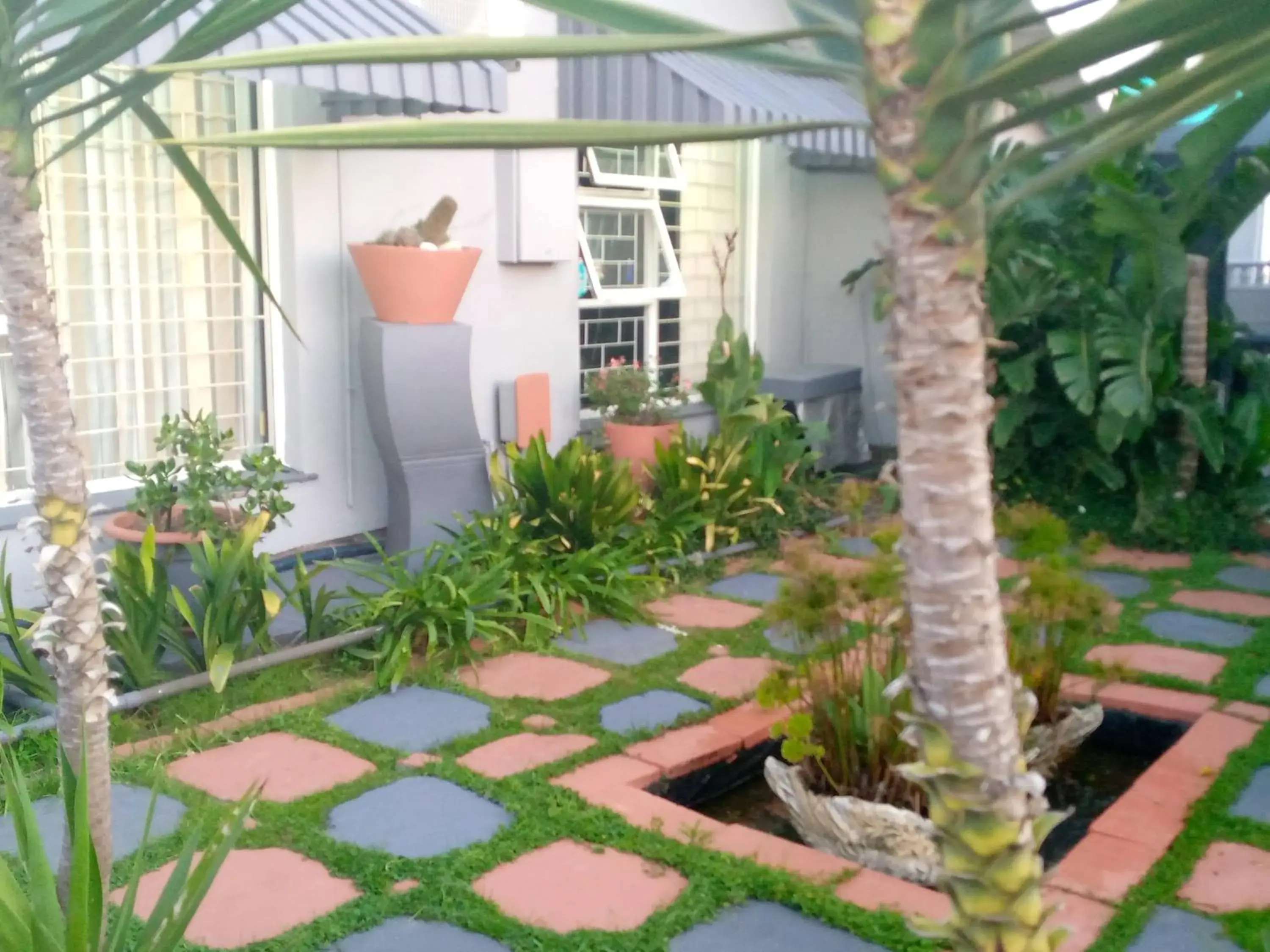 Facade/entrance in Mitchell's Guesthouse Facade/entrance in Mitchell's Guesthouse