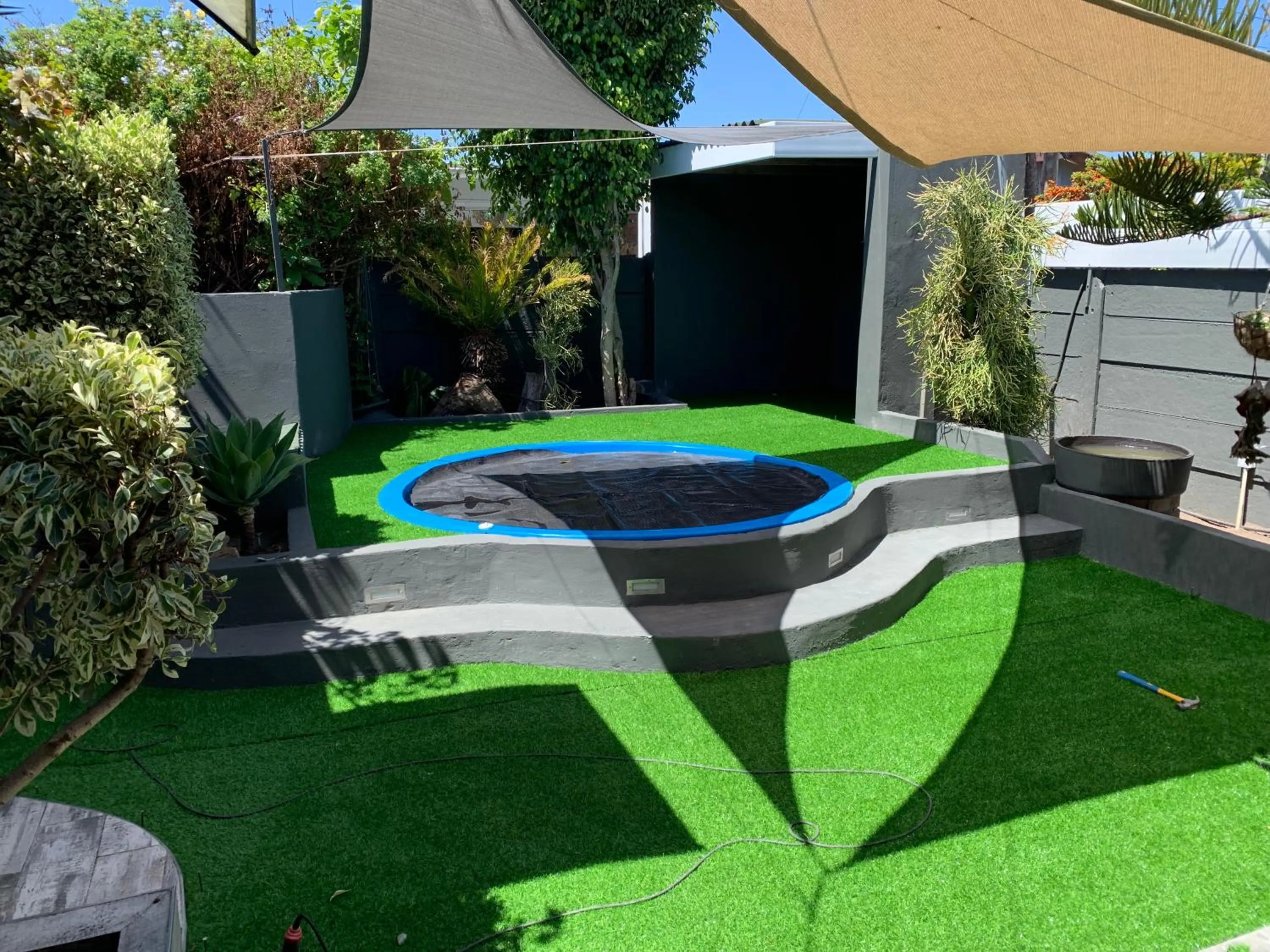 Patio in Mitchell's Guesthouse