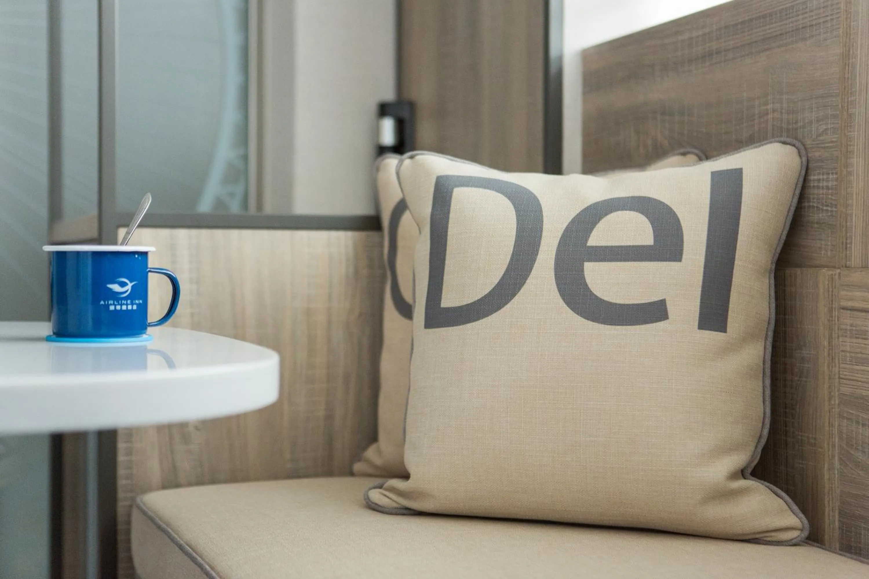 Decorative detail in Airline Inn - Kaohsiung Station